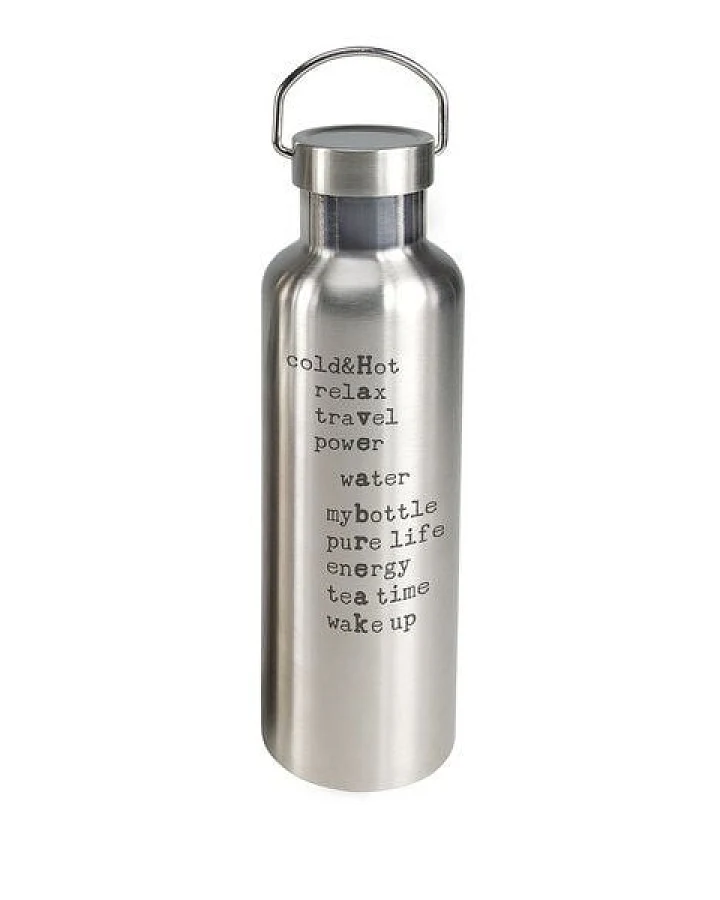 Contento ToGo Edelstahl Trinkflasche 750ml "Have a Break"