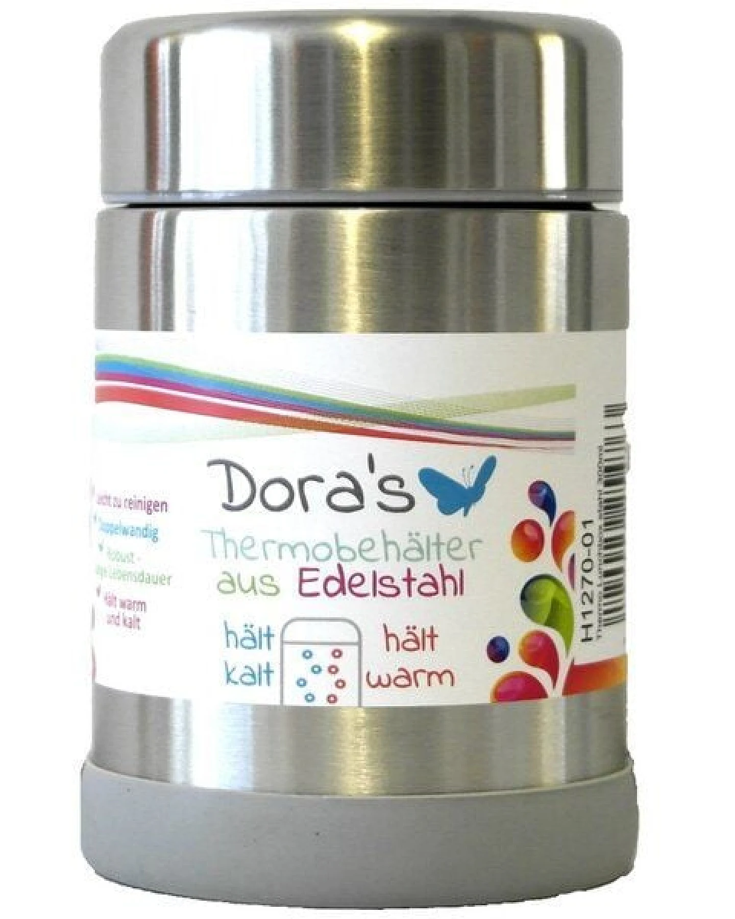 Dora's Dora’s Edelstahl-Frischhaltedose mit Deckel – Auslaufsicher & Robust – Ansicht 2