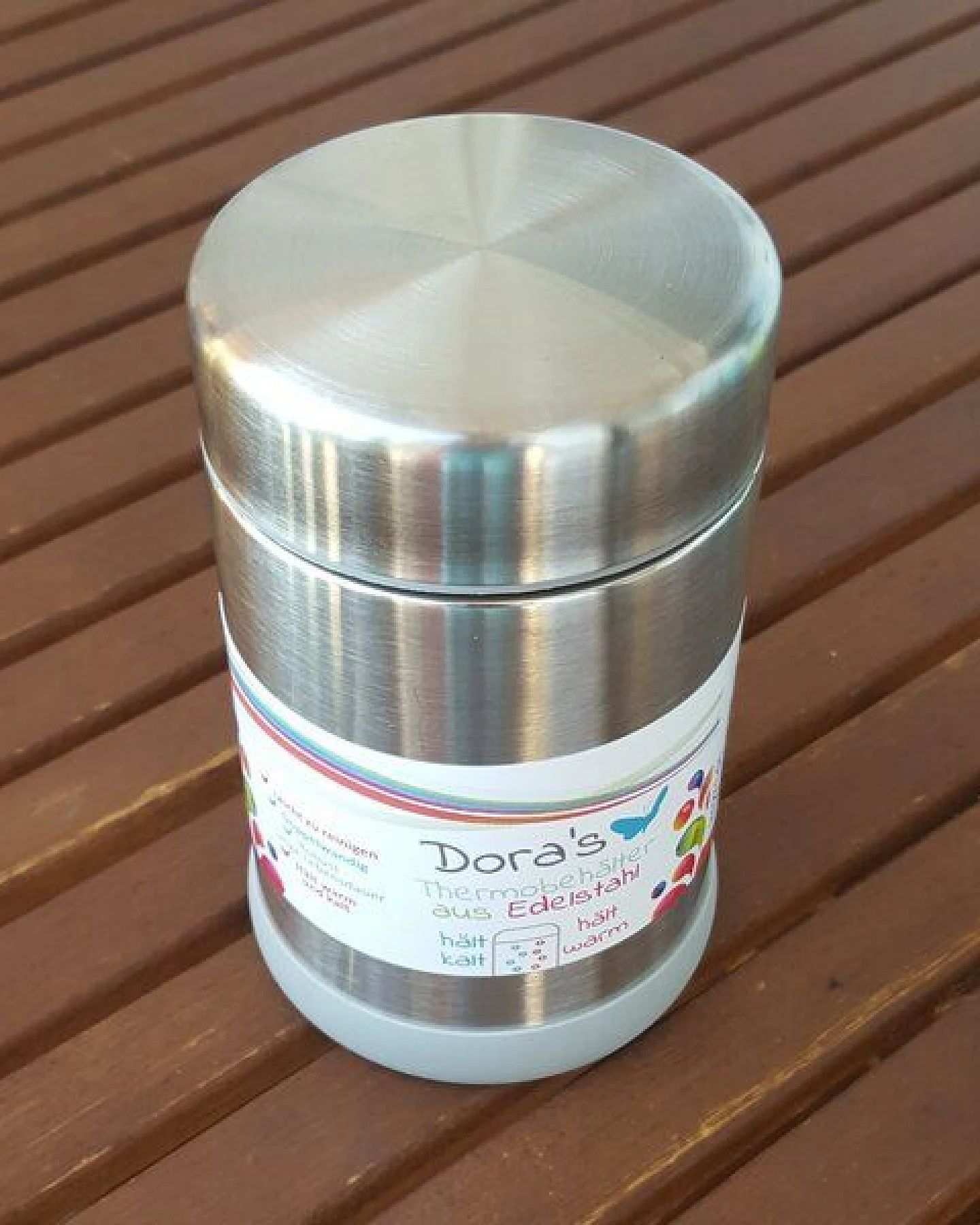 Dora's Dora’s Edelstahl-Frischhaltedose mit Deckel – Auslaufsicher & Robust – Ansicht 4