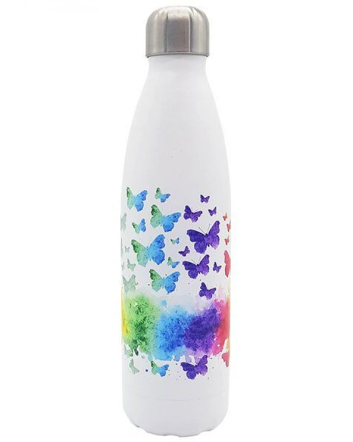 Dora's Dora’s Edelstahl-Thermoflasche "Schmetterling" (500ml) – Doppelwandig & Isoliert