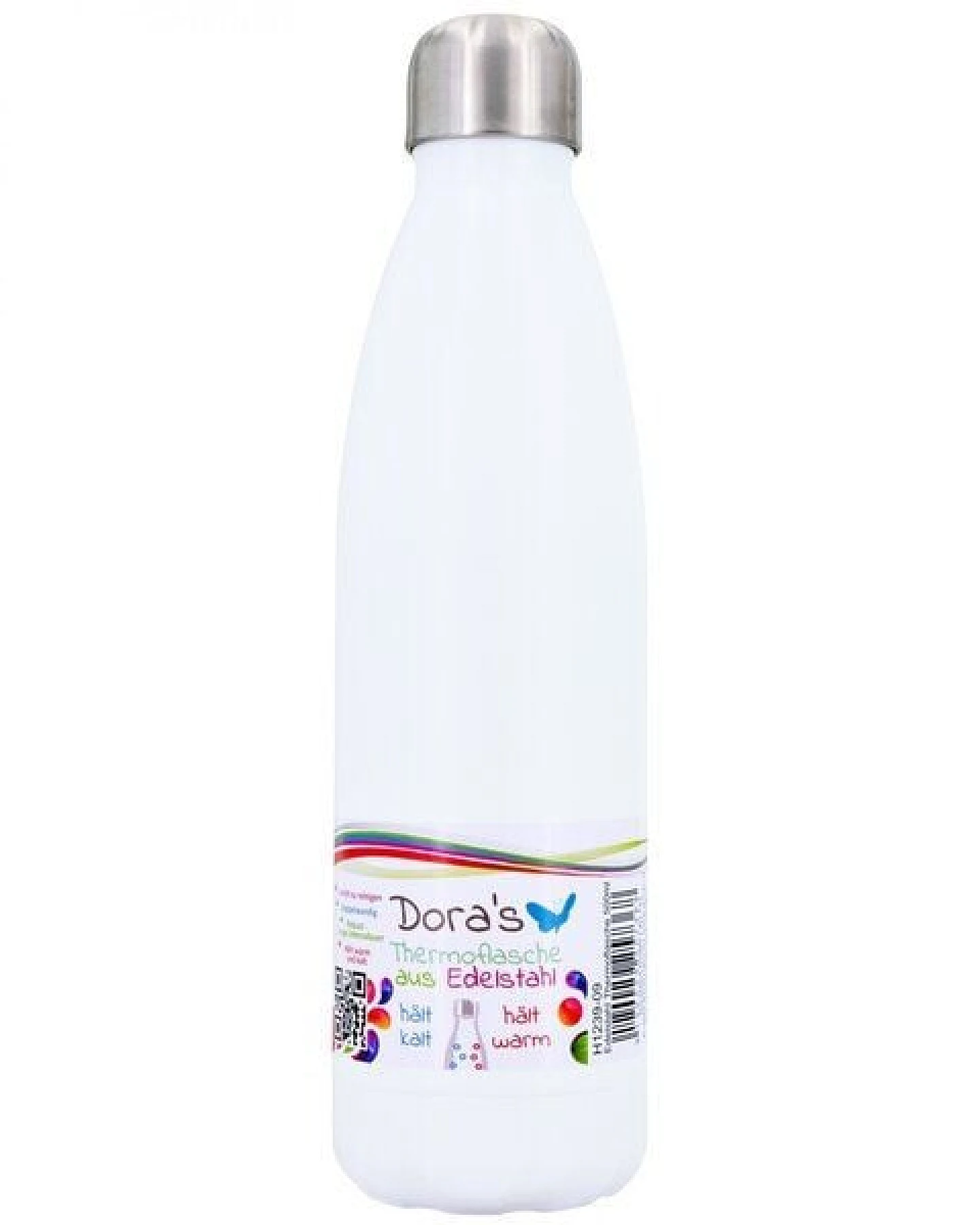 Dora's Dora’s Thermosflasche Edelstahl (0,5l) – Doppelwandig & Isoliert – Auslaufsicher – Ansicht 3