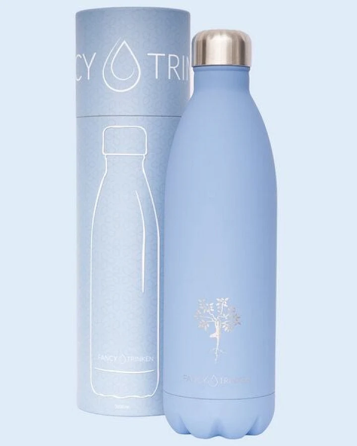 Fancy Trinken Isolierflasche 1 Liter, Trinkflasche aus Edelstahl
