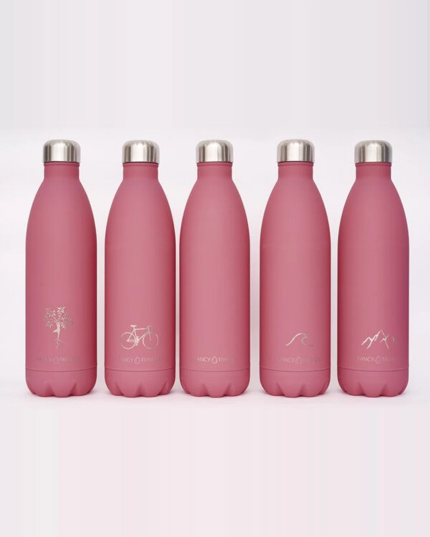 Fancy Trinken Isolierflasche 1 Liter, Trinkflasche aus Edelstahl – Ansicht 4