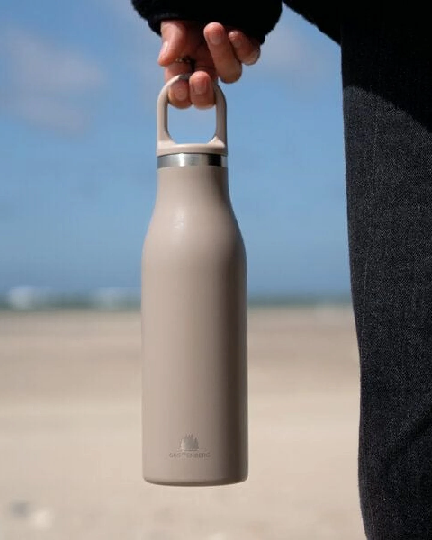 GROENENBERG Trinkflasche Edelstahl – Ansicht 3
