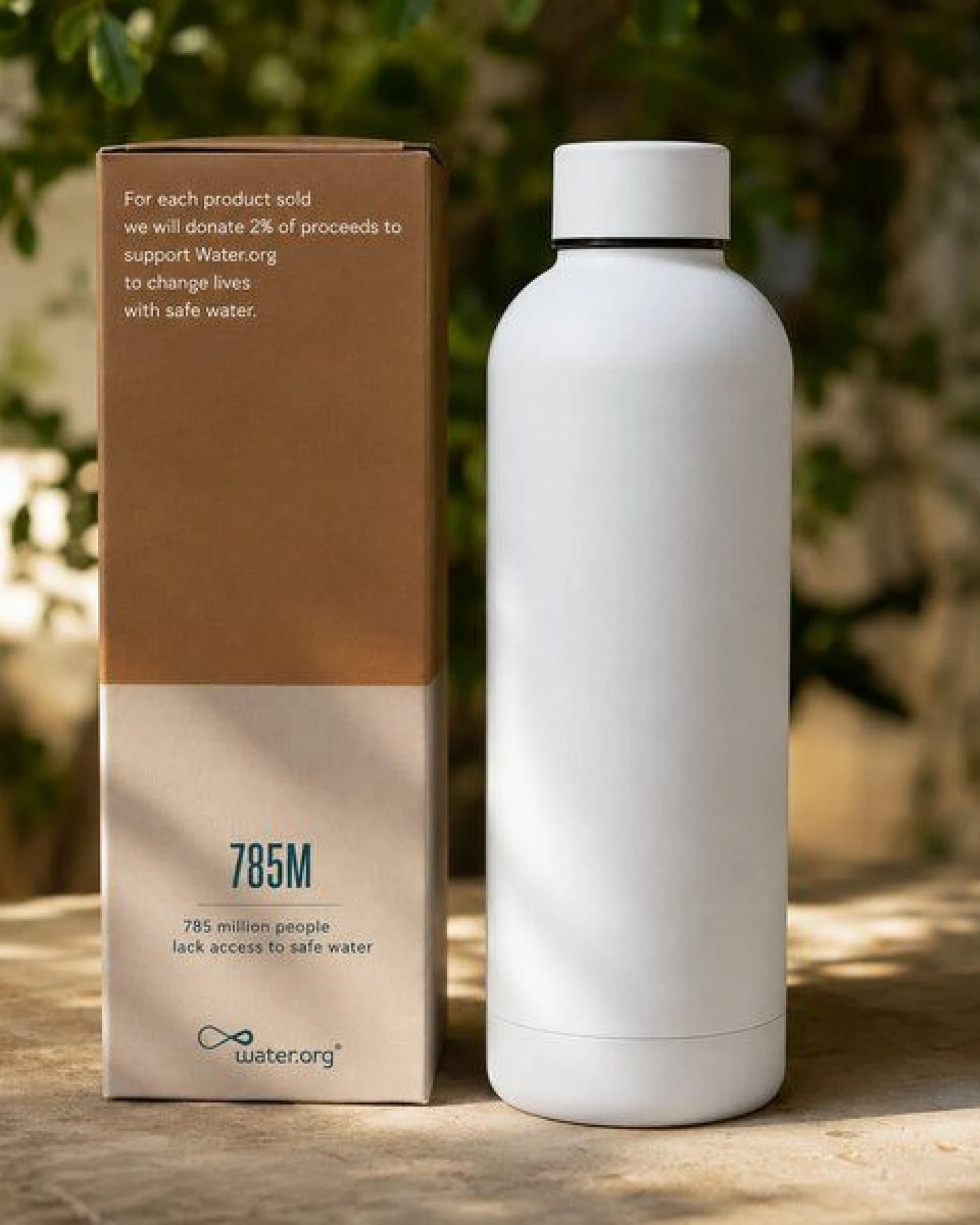 Good To Give Nachhaltige Aluminium Trinkflasche – Thermoflasche & Isolierflasche (500 ml) – Ansicht 2