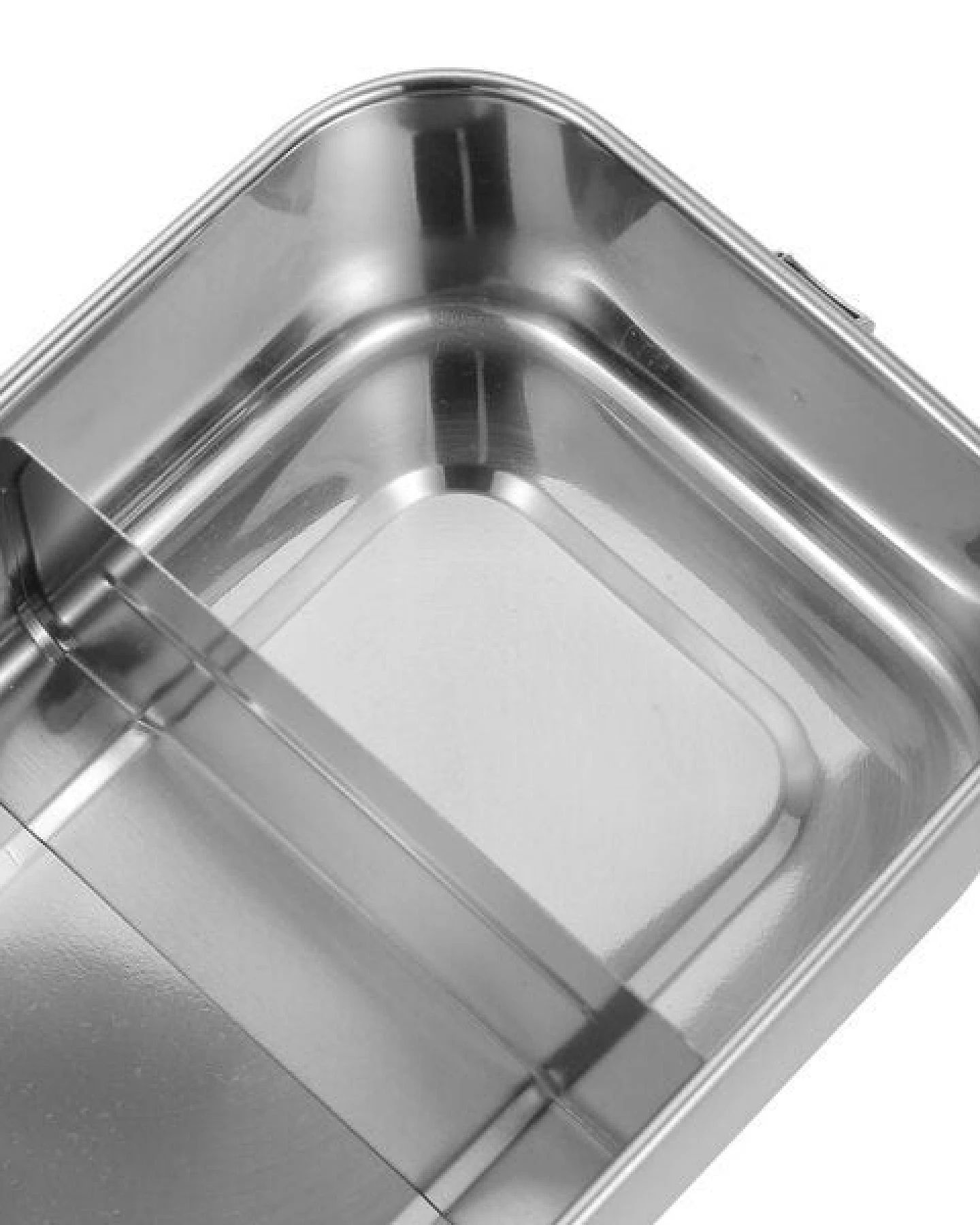 JN JuNiki's 2-er Set: je 2 JuNiki´s® eco line Edelstahl Lunchbox Brotdose + Trenner + Dipper + 1 Filzschlüsselanhänger "Nachhaltigkeitschampion" als Gratiszugabe – Ansicht 4