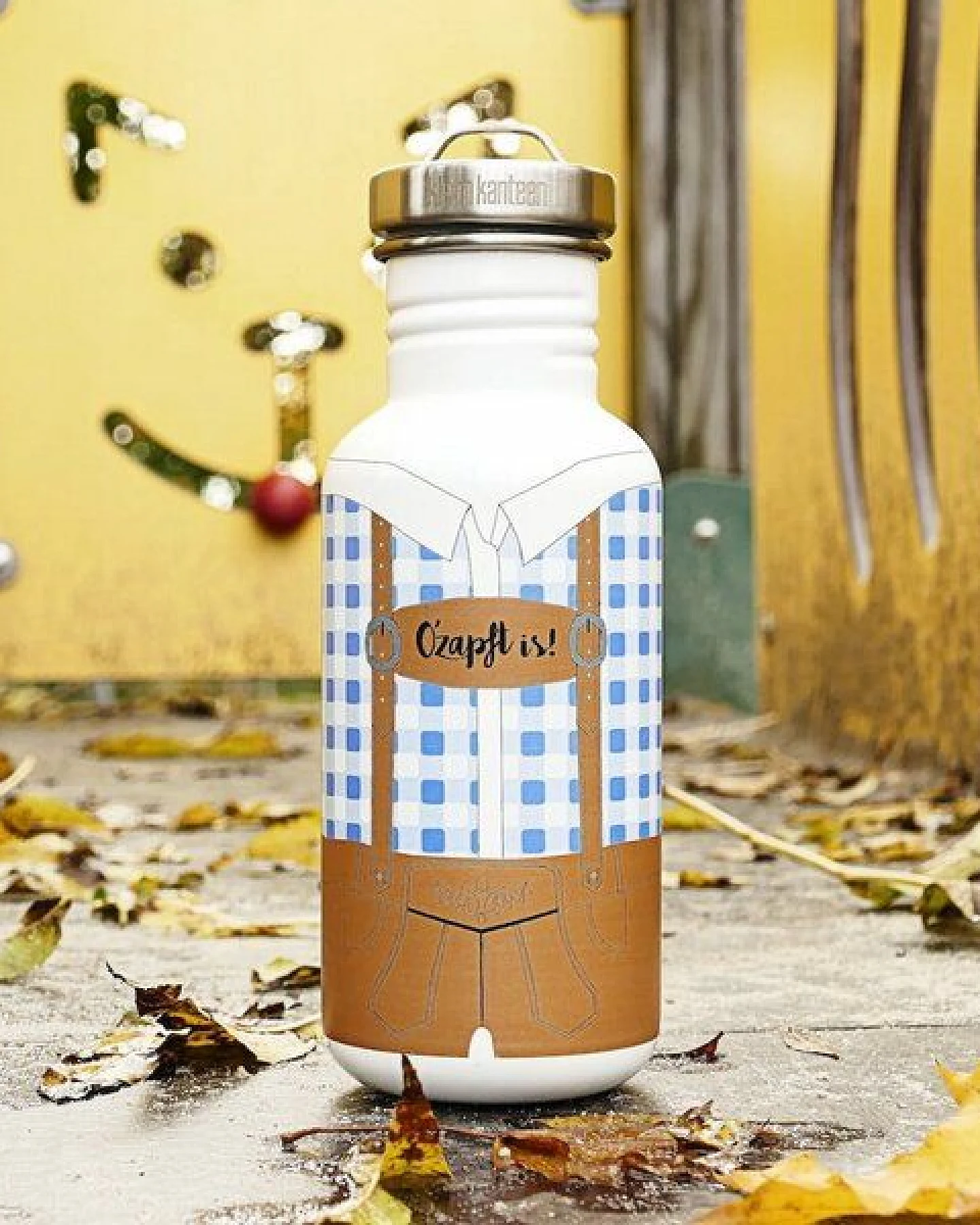 KLEAN KANTEEN Classic – Special Edition – Trinkflasche aus Edelstahl – 532 ml – Ozapft – Ansicht 3