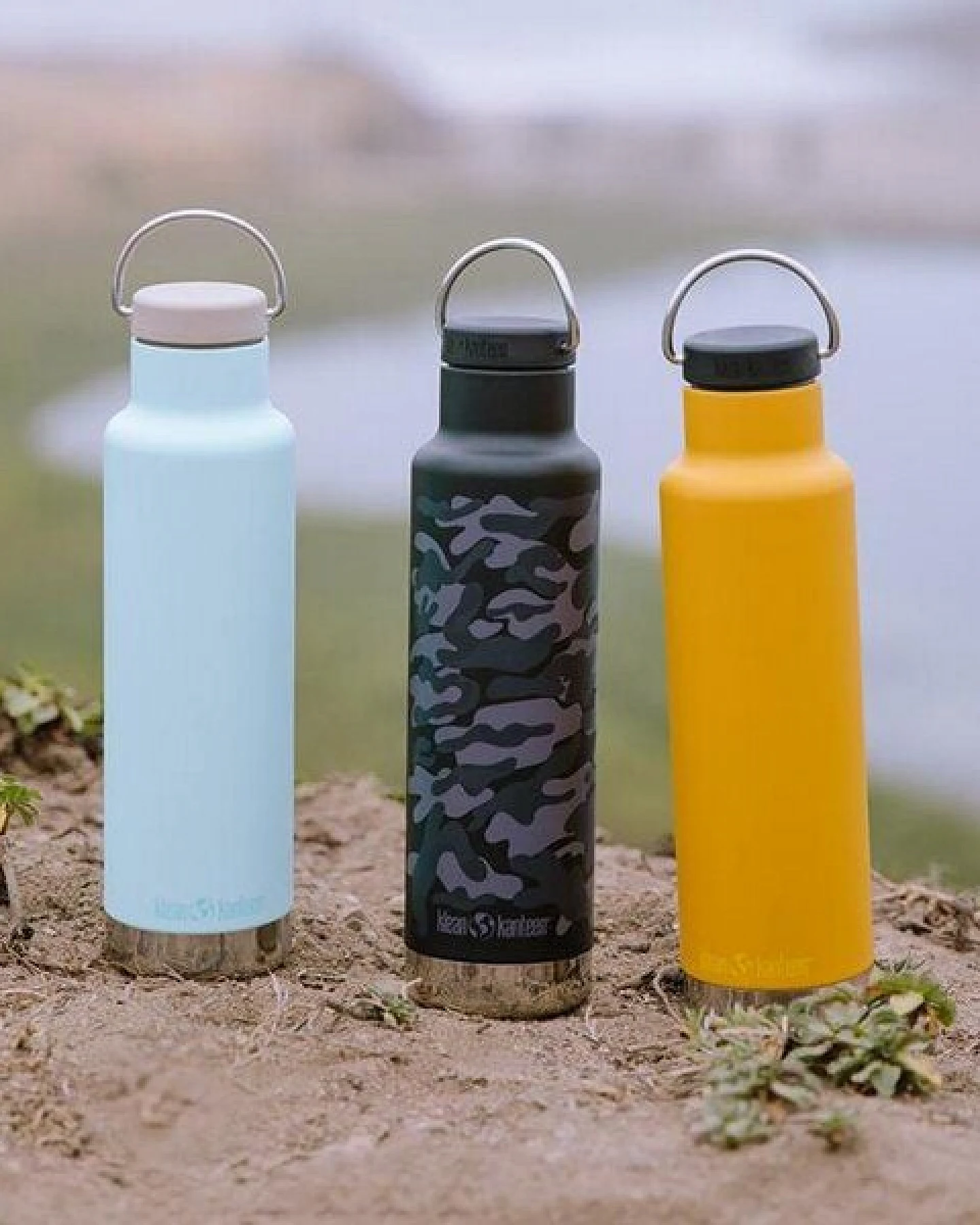 Klean Kanteen Classic 592ml vakuum isoliert Loop Cap – Ansicht 3