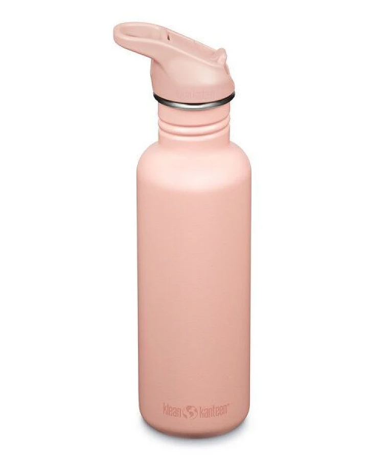 Klean Kanteen Edelstahl Trinkflasche Classic 800ml Flip Sport Cap