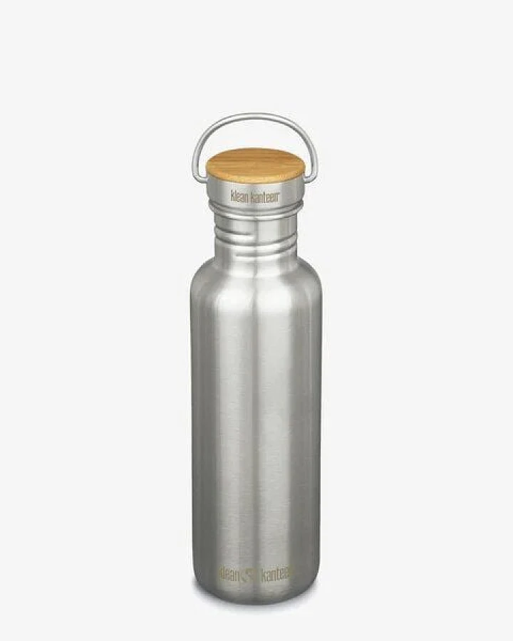 Klean Kanteen Edelstahl Trinkflasche Reflect 800ml mit Bambus Cap