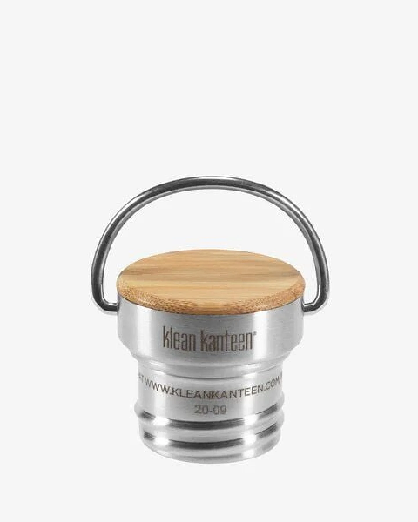 Klean Kanteen Edelstahl Trinkflasche Reflect 800ml mit Bambus Cap – Ansicht 3