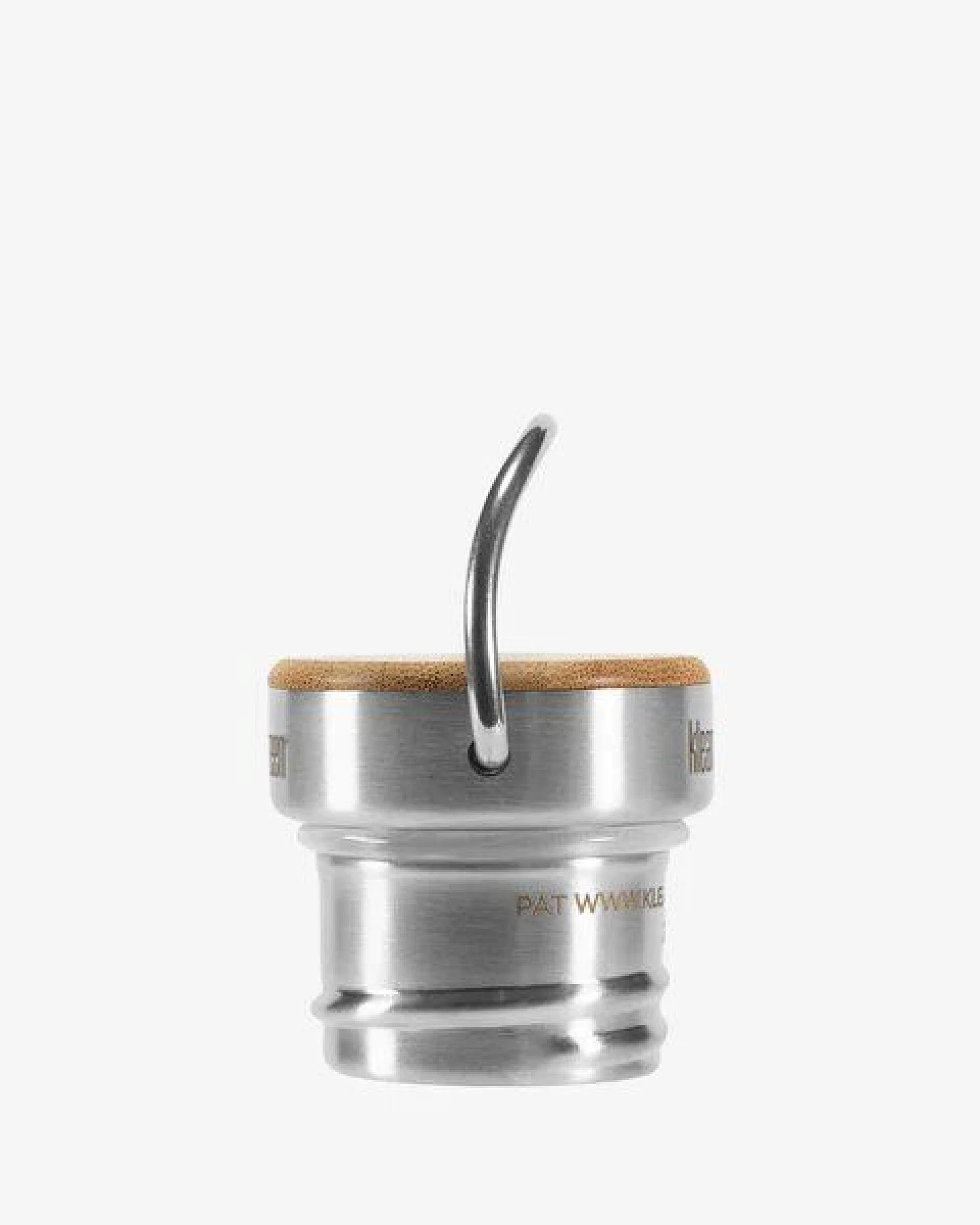 Klean Kanteen Edelstahl Trinkflasche Reflect 800ml mit Bambus Cap – Ansicht 4