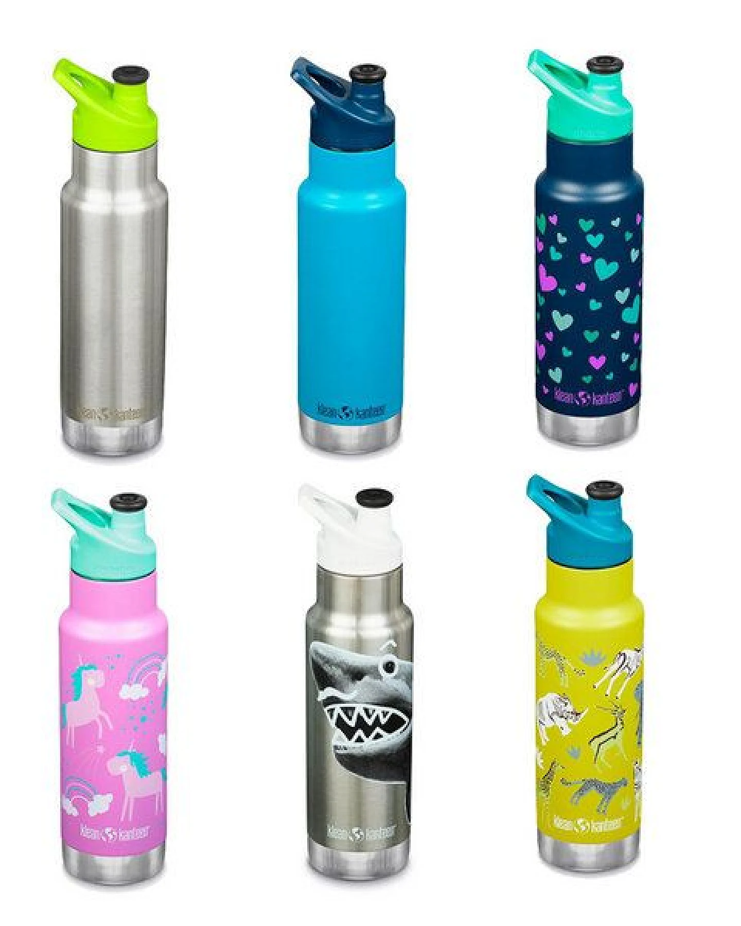 Klean Kanteen Kid Kanteen 355ml vakuum isoliert Sport Cap – Ansicht 2