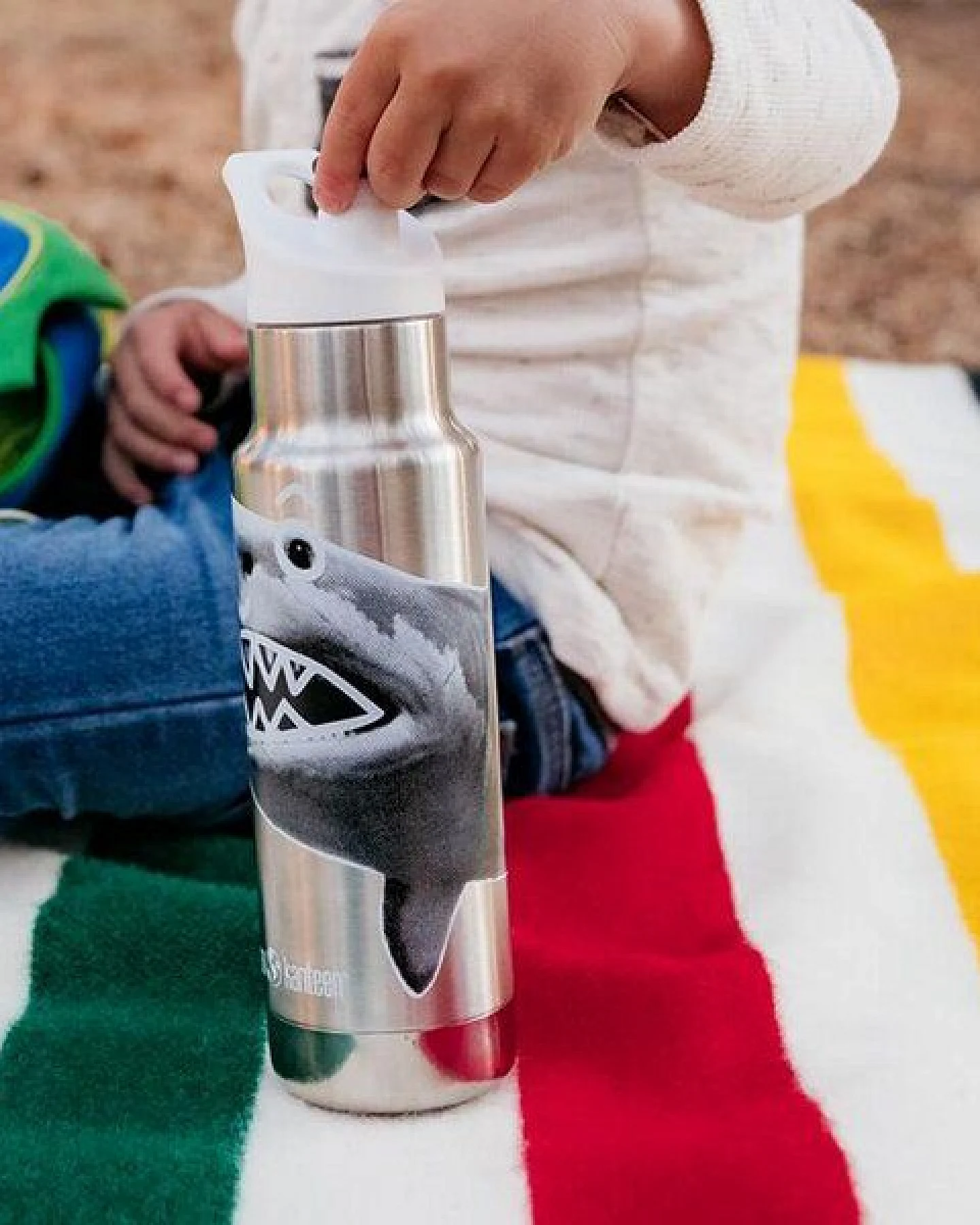 Klean Kanteen Kid Kanteen 355ml vakuum isoliert Sport Cap – Ansicht 3