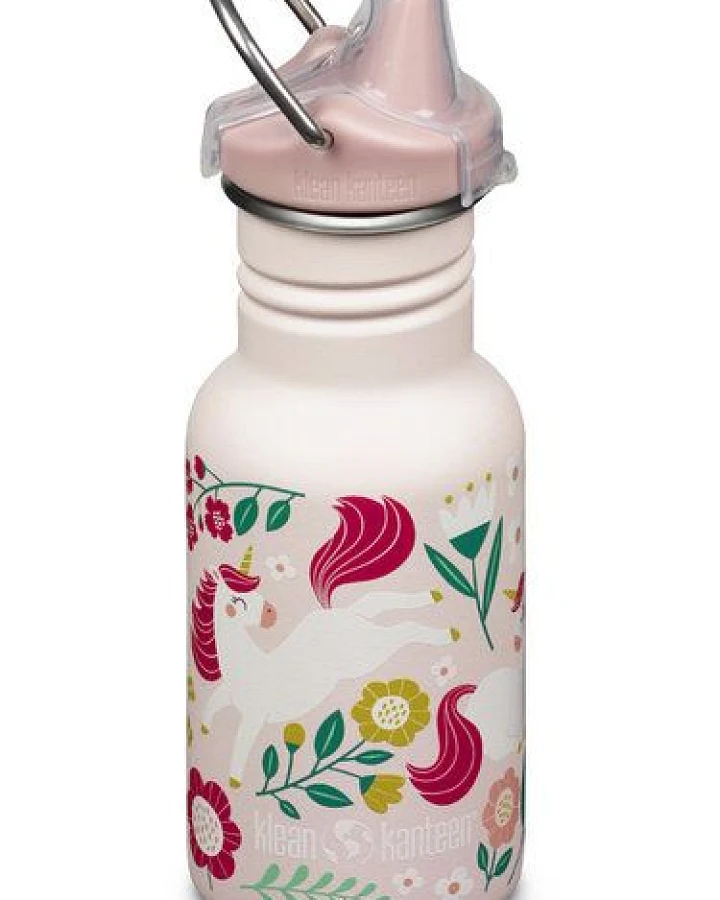 Klean Kanteen Kid Kanteen®Classic Narrow (Sippy Cap) 355ml - Edelstahlflaschen mit Saugaufsatz