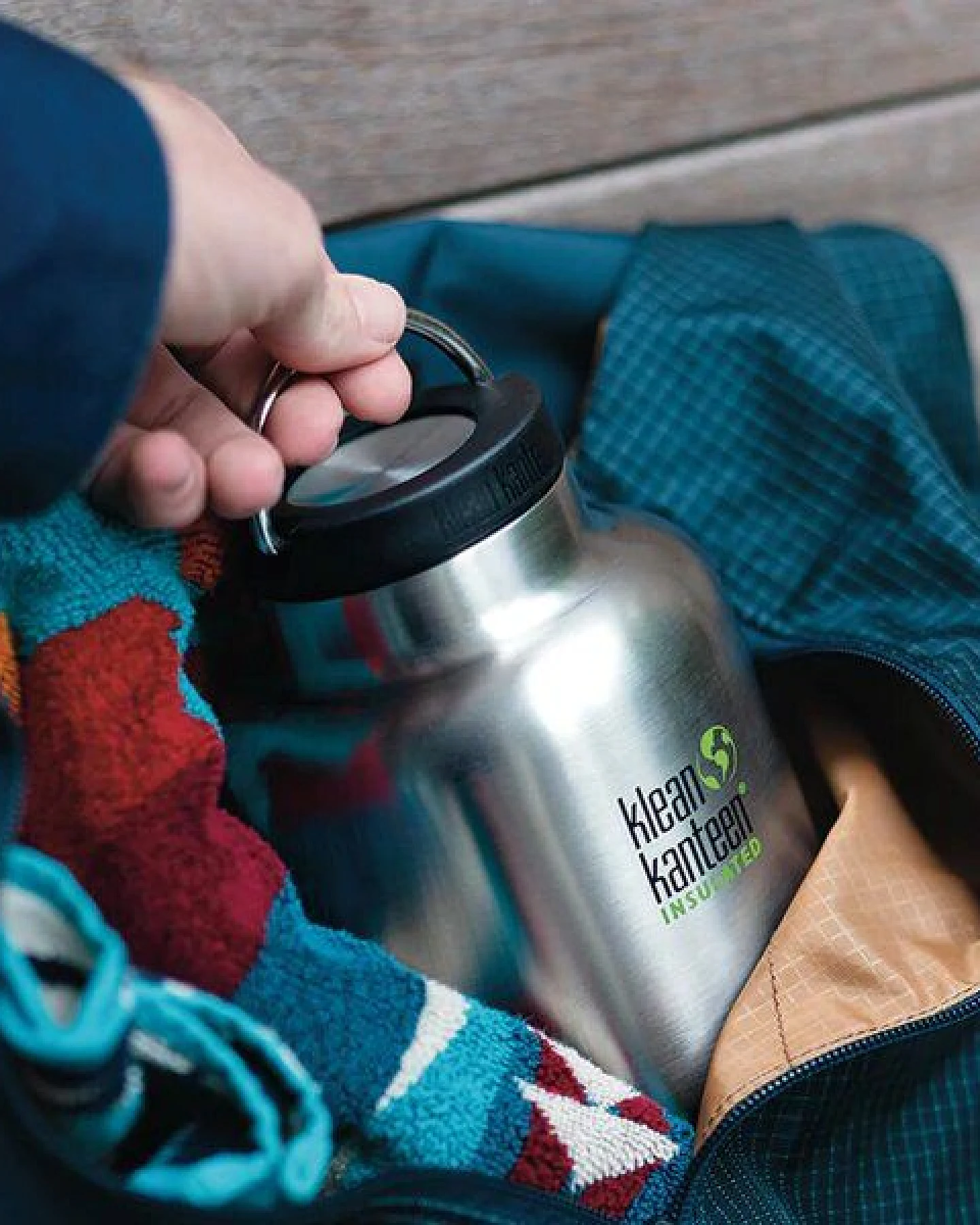 Klean Kanteen Loop Cap Flaschen Deckel für TKWide Flaschen – Ansicht 2