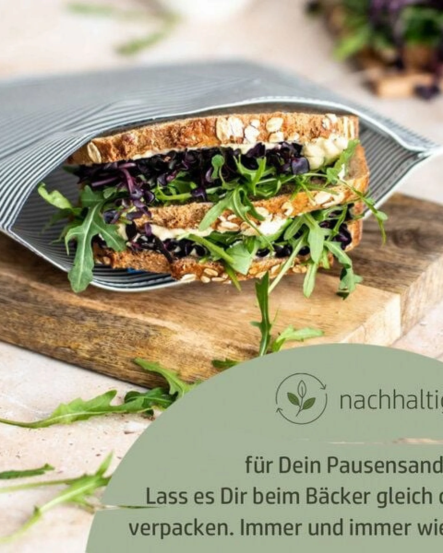 Kumanu - von Natur aus gut Bienenwachs-Snacktasche "Pausenpeter" – Ansicht 4