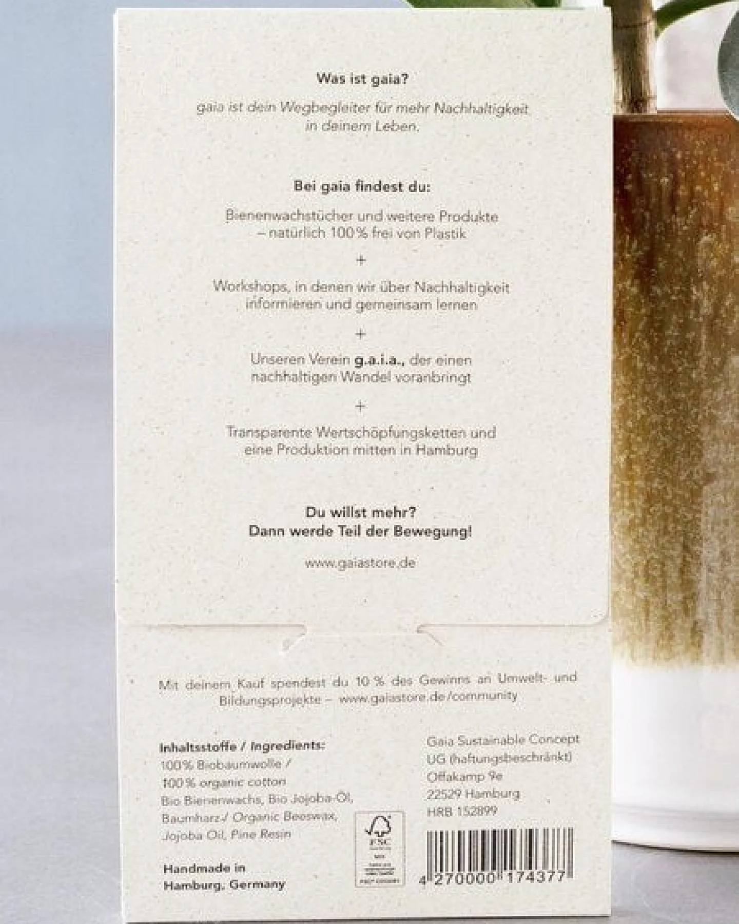 LANIUS Bio Bienenwachstuch – Ansicht 4