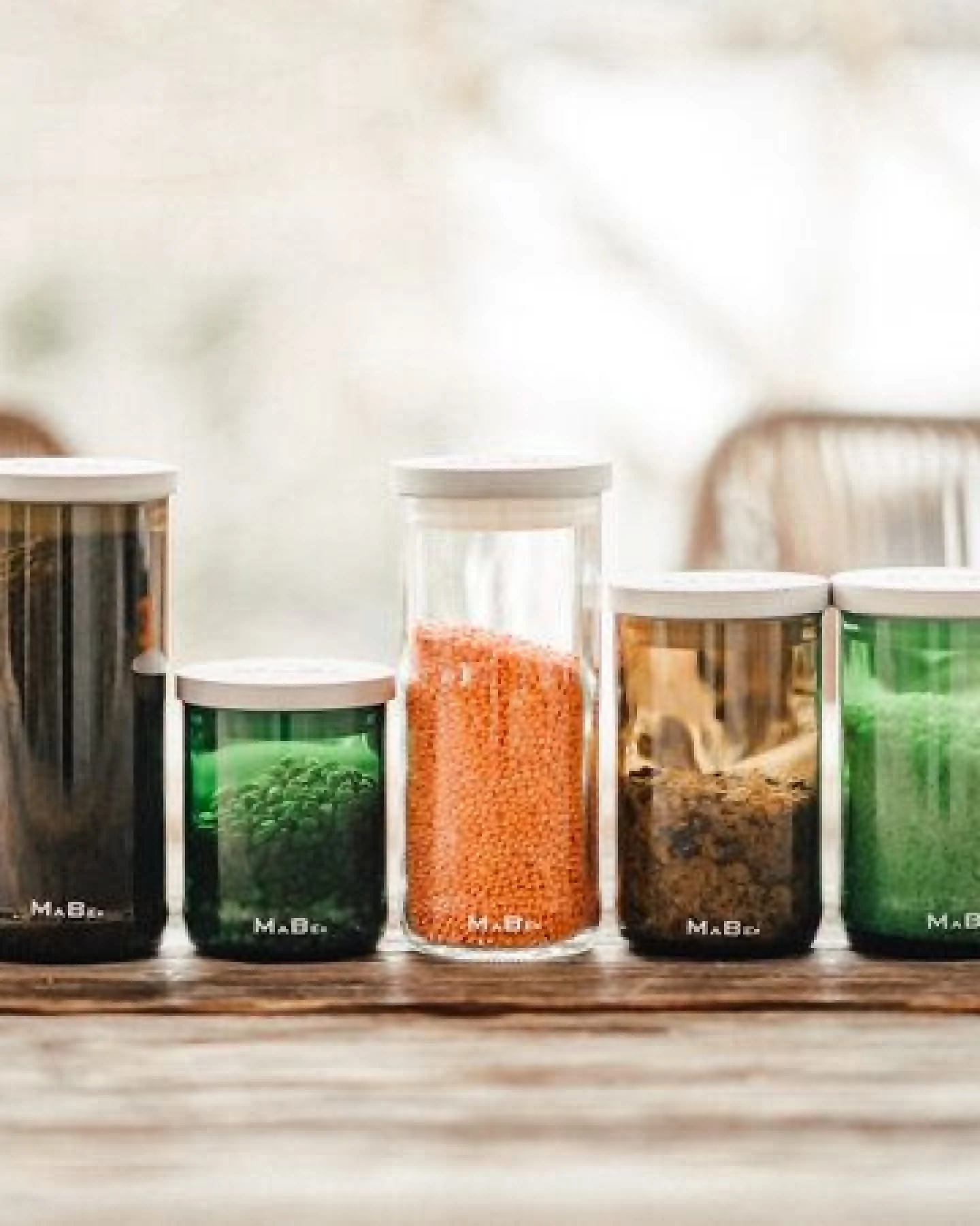 MaBe Vorratsglas 250ml - Upcycling trifft auf Feinbeton - Modern Kitchen – Ansicht 2