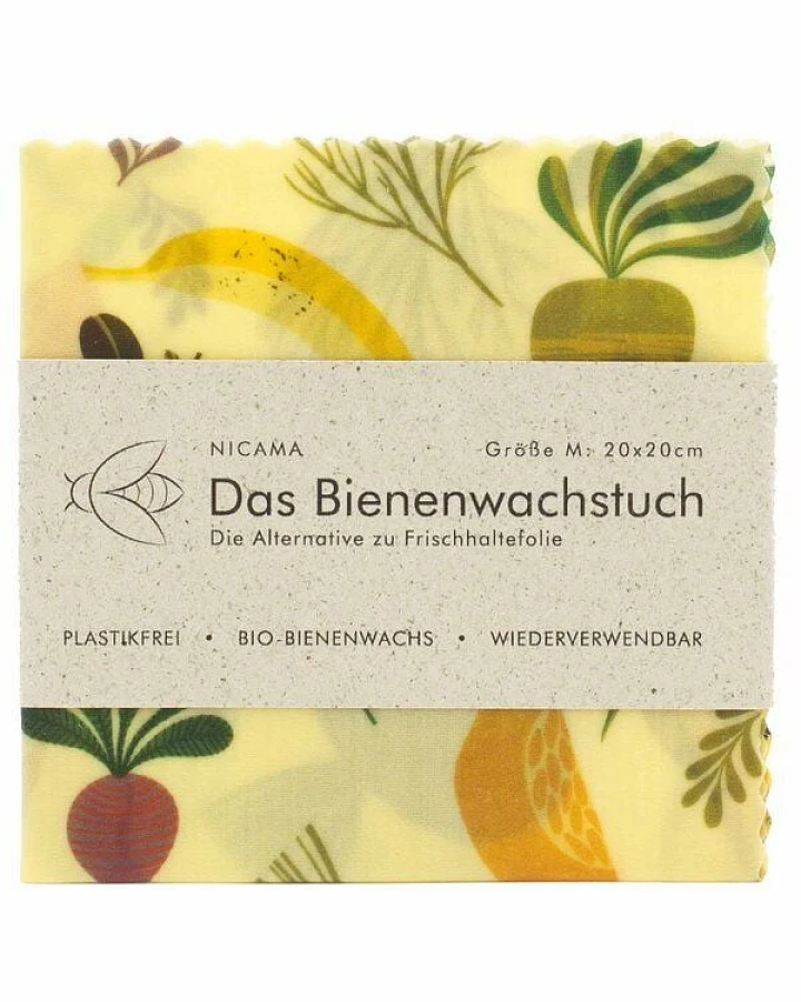 NICAMA Bienenwachstuch "Gesundes Gemüse"