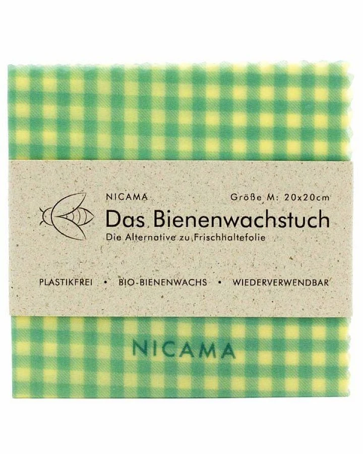 NICAMA Bienenwachstuch "klassisch grün"