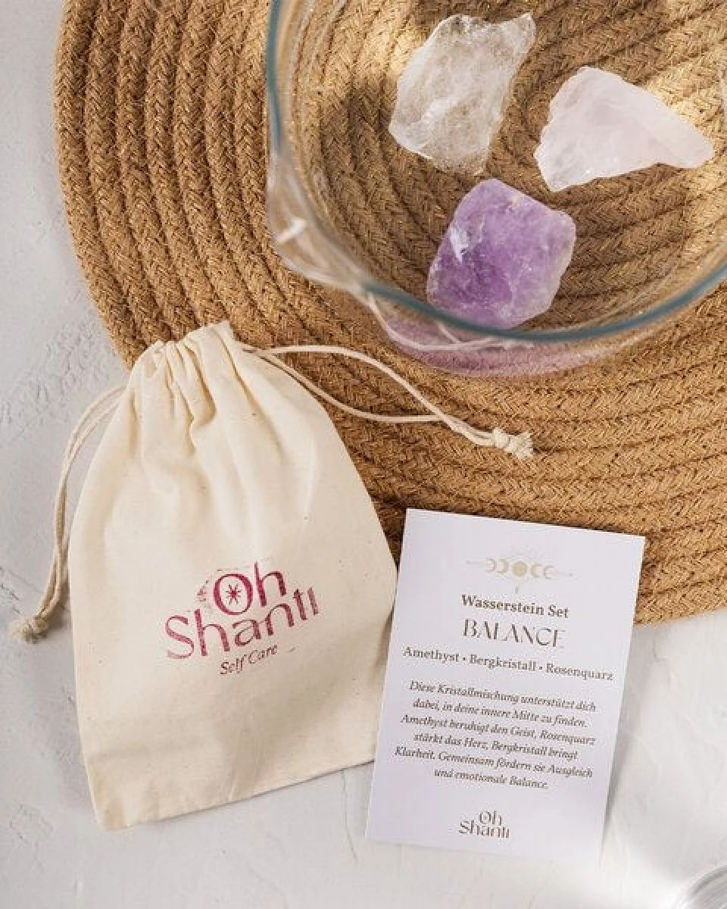 Oh Shanti Wasserstein-Set Balance – Ansicht 2