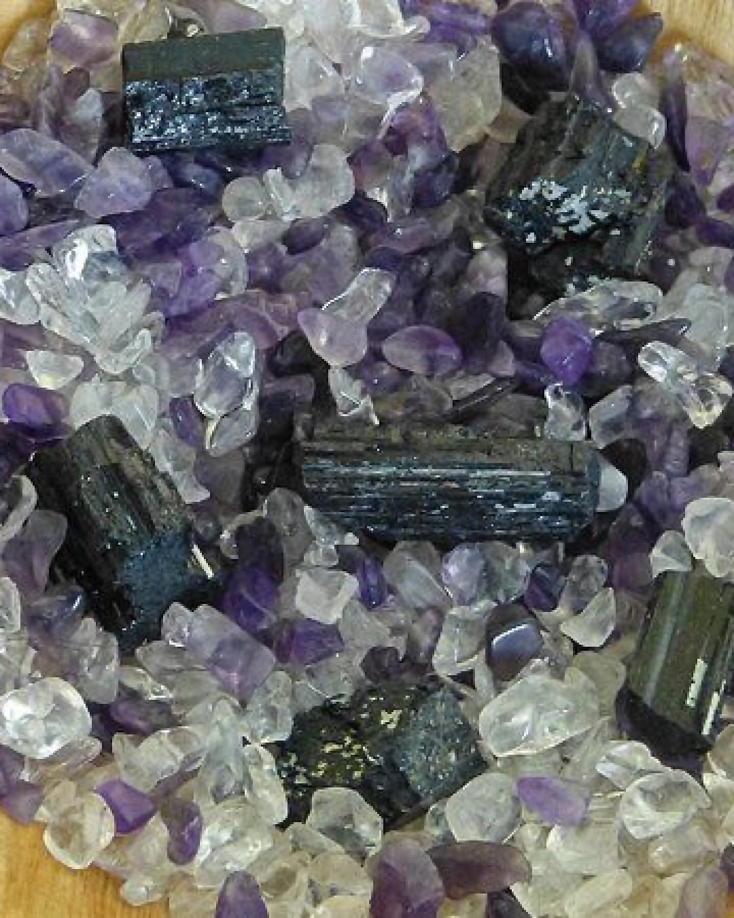 OneWorldMinerals Schutz & Befreiung - quintESSENCE Edelstein-BASIC-Stab zur Trinkwasser-Energetisierung – Ansicht 2