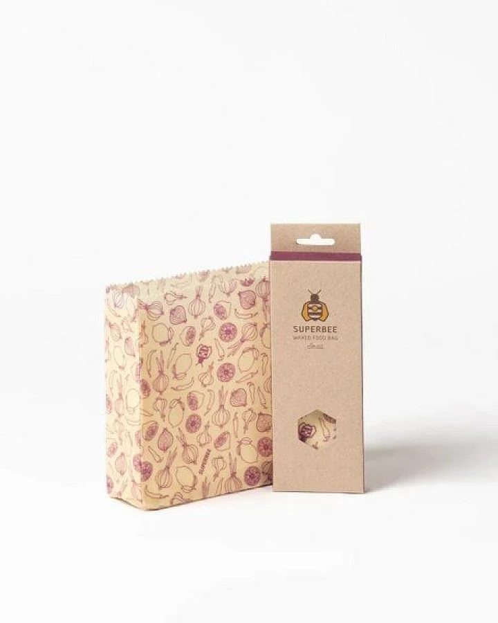 SuperBee Bienenwachsbeutel für Lebensmittel 3 Größen - verschiedene Größen & Designs