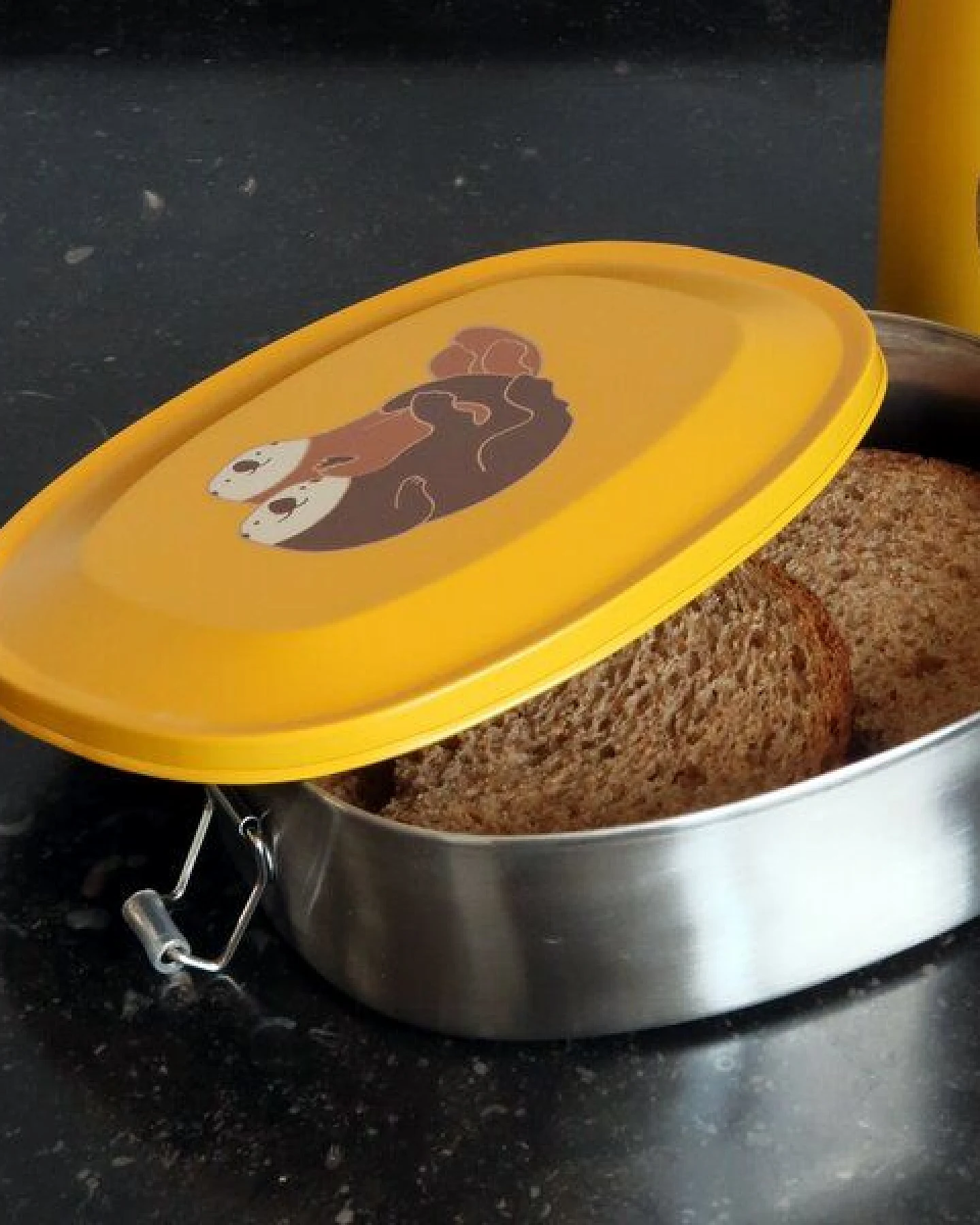 The Zoo Kinder Brotdose Edelstahl – Ansicht 3