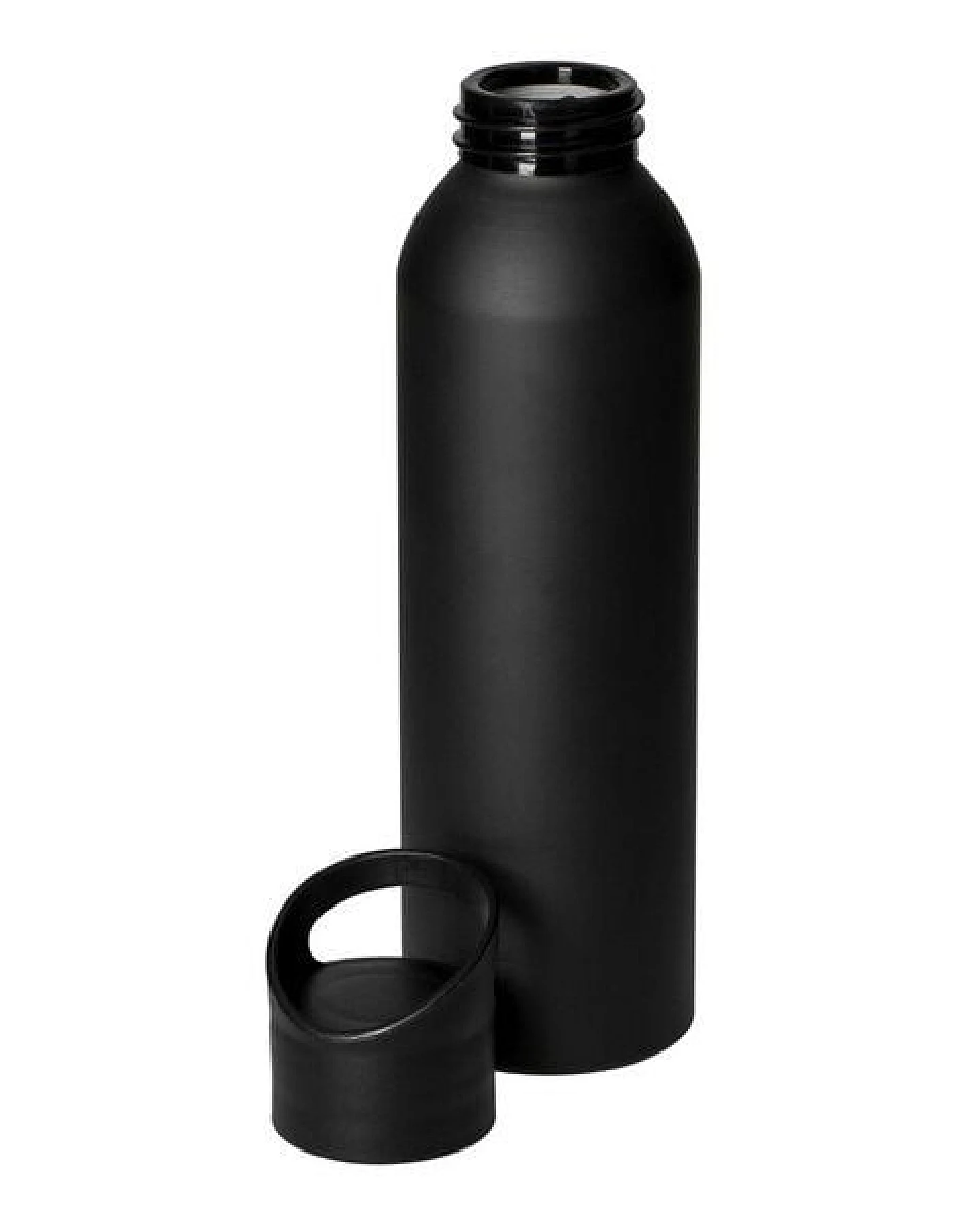 elasto Aluminiumflasche 0,6 Liter Bamboo Trinkflasche – Ansicht 4