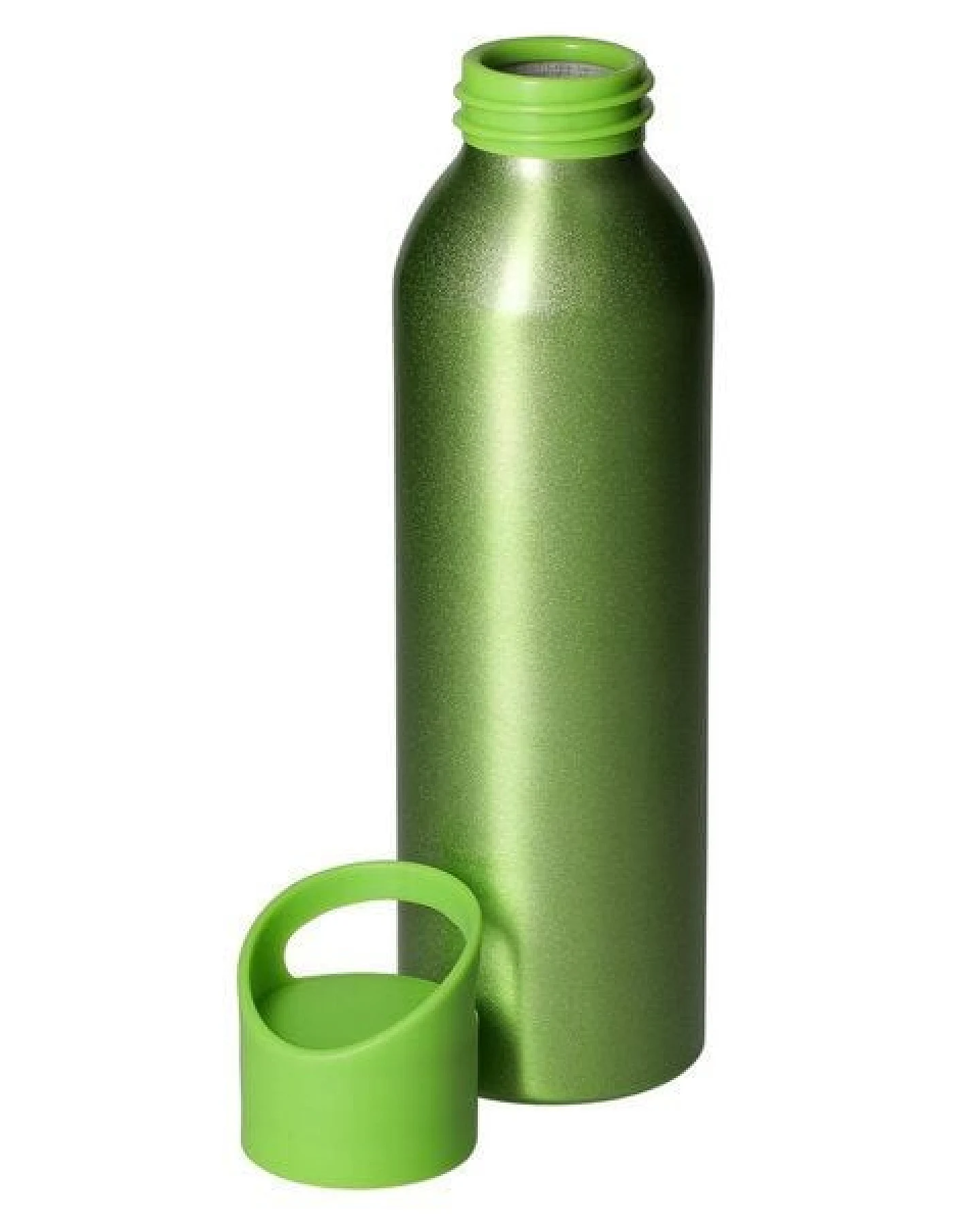 elasto Aluminiumflasche 0,6 Liter Bamboo Trinkflasche – Ansicht 4