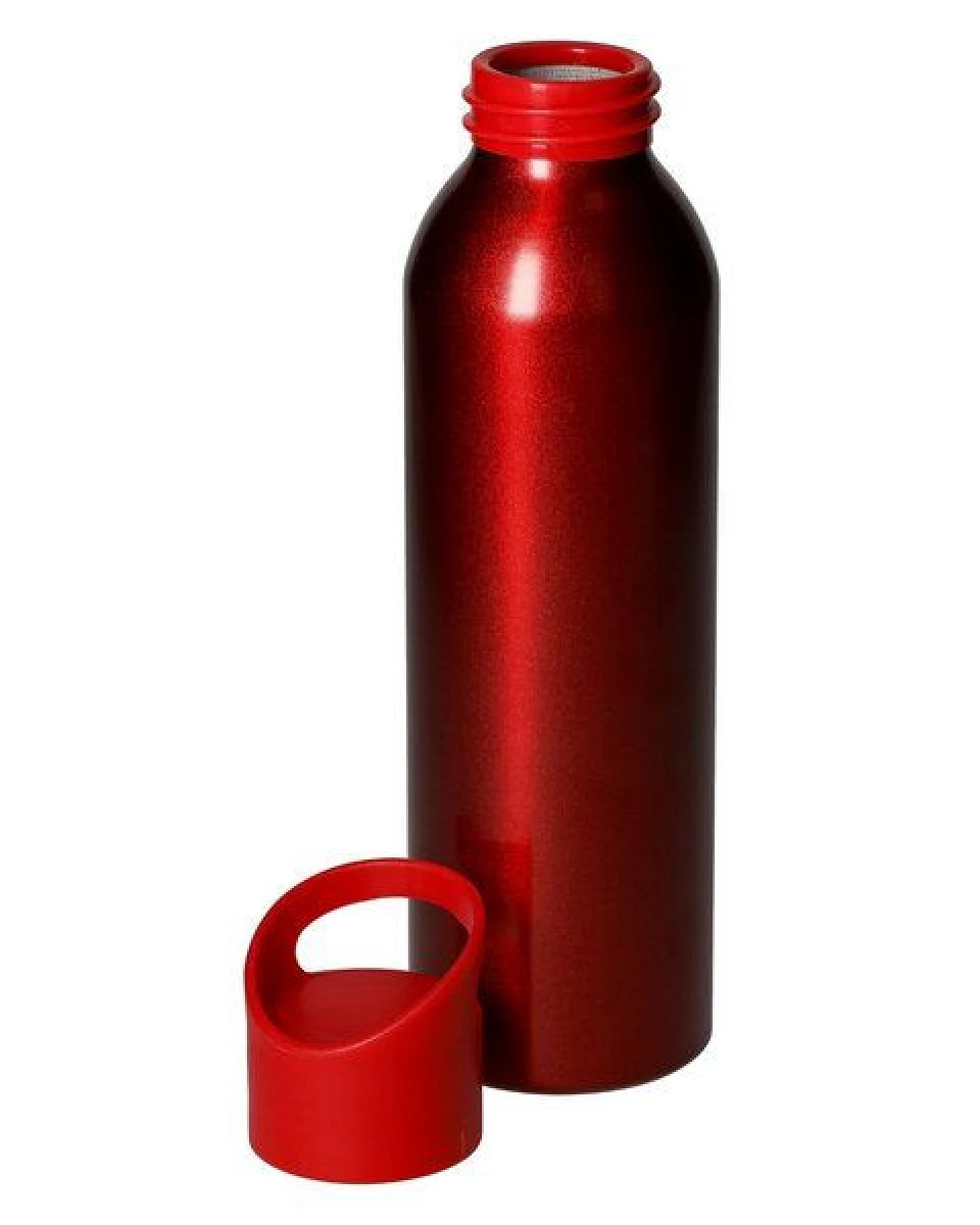 elasto Aluminiumflasche 0,6 Liter Bamboo Trinkflasche – Ansicht 4