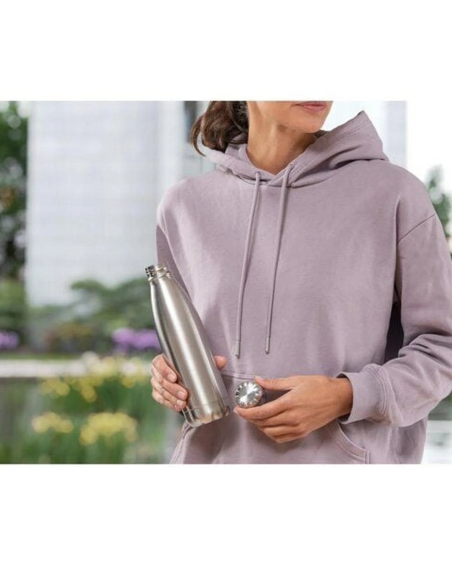 elasto Hochwertige Edelstahlflasche "Colare" - Ideal für daheim & unterwegs – Ansicht 3