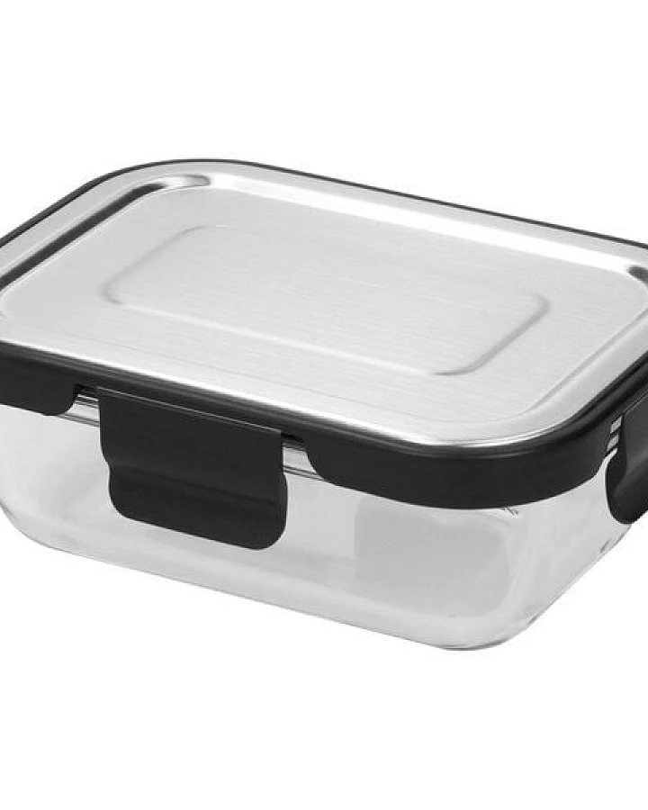 elasto Lunchbox "LOKA" mit Edelstahldeckel - auslaufsichere Vorratsdose