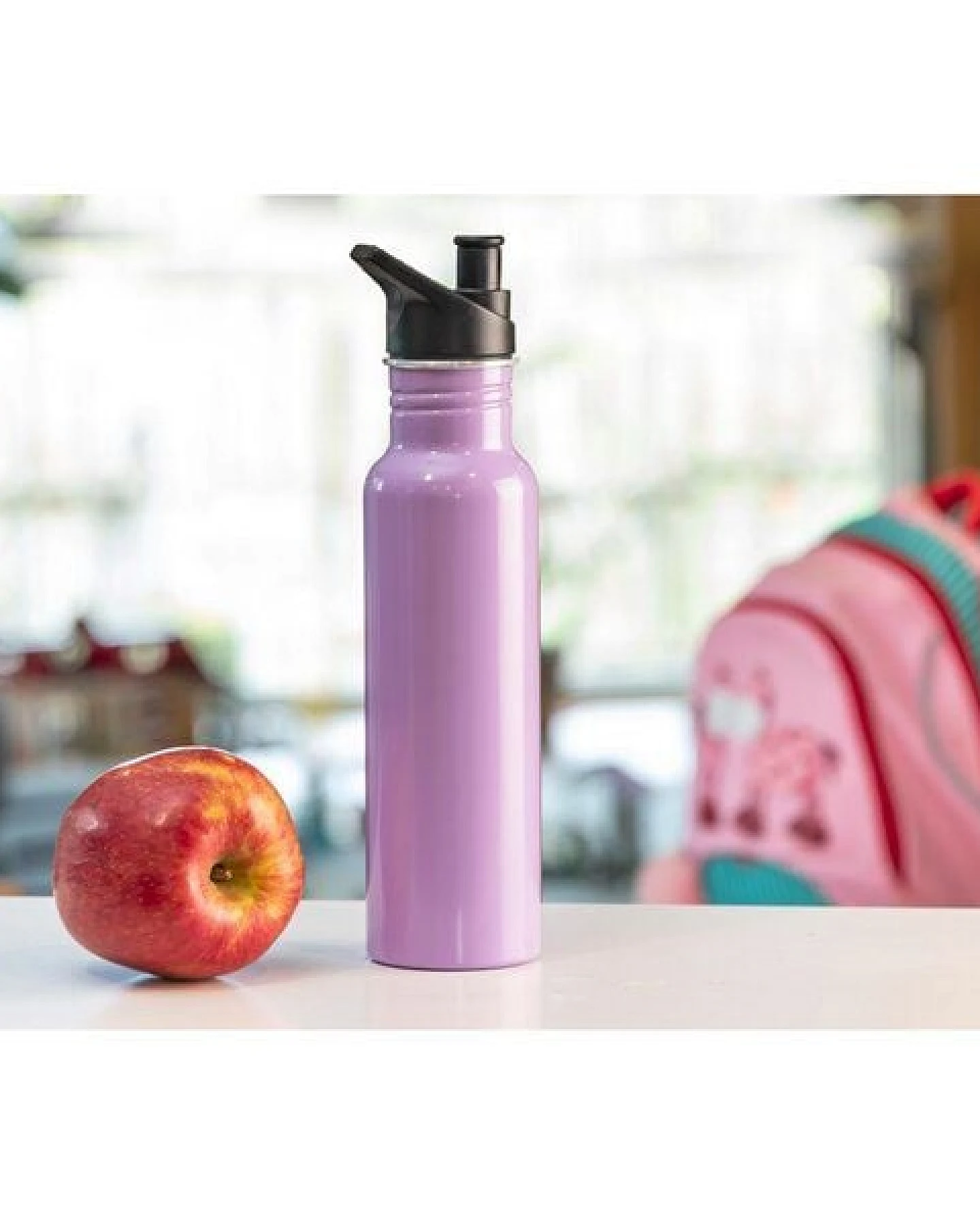 elasto Sportflasche "Miami" 0,6 l - Trinkflasche mit Mundstück für unterwegs – Ansicht 3