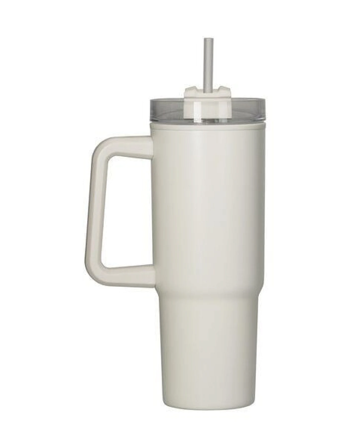elasto Trinkbecher mit Strohhalm "Tampa" 800 ml - Isolierter Thermobecher – Ansicht 3