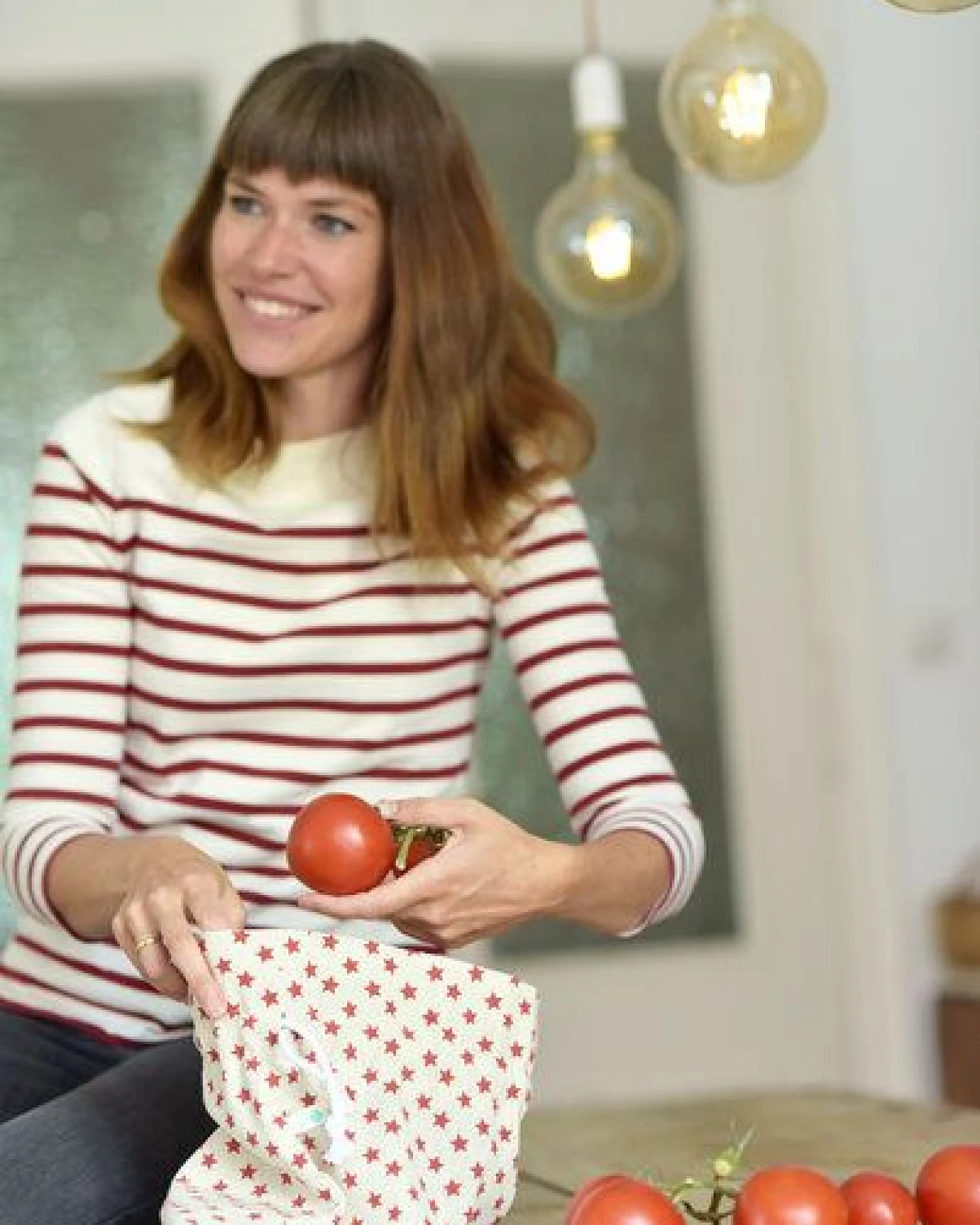 ever&again Gemüsebeutel, Veggie Bag, Zugbeutel – Ansicht 2