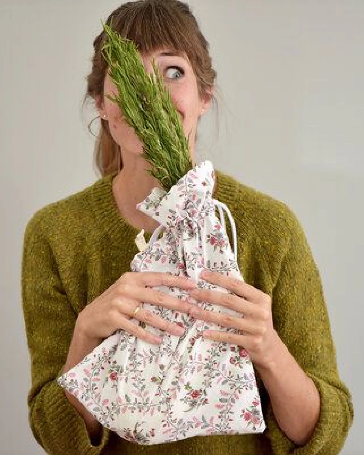 ever&again Gemüsebeutel, Veggie Bag, Zugbeutel – Ansicht 3
