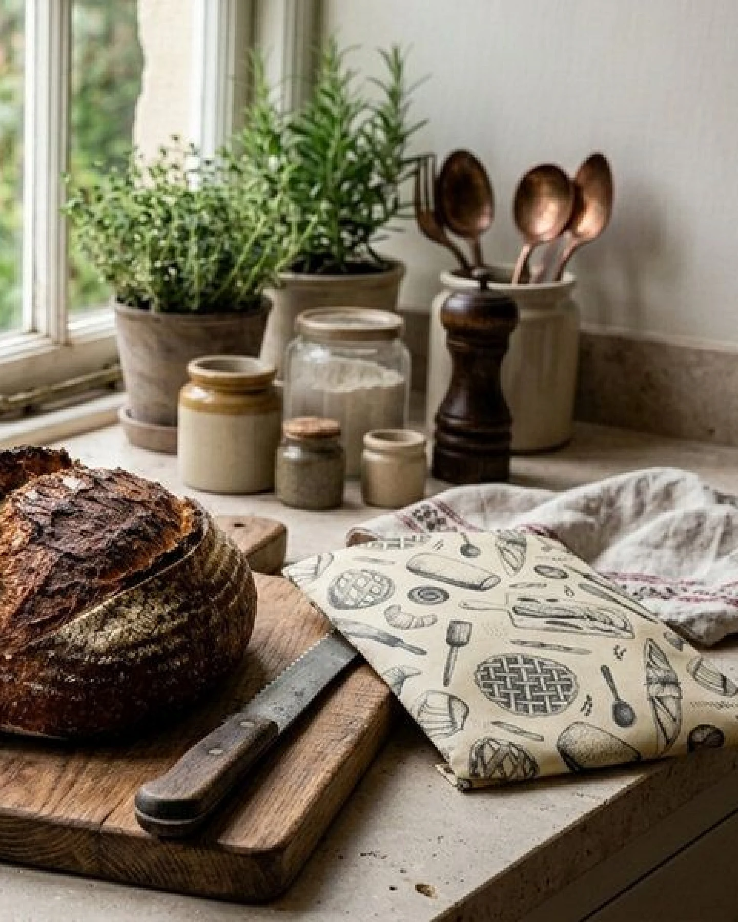 little bee fresh Bienenwachs-Beutel & Brotbeutel L – Ansicht 2
