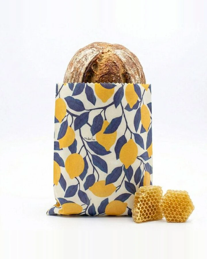 little bee fresh Bienenwachs-Beutel & Brotbeutel L