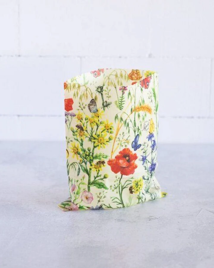 little bee fresh Bienenwachstuch-Beutel "Mittel" - 20×24 cm