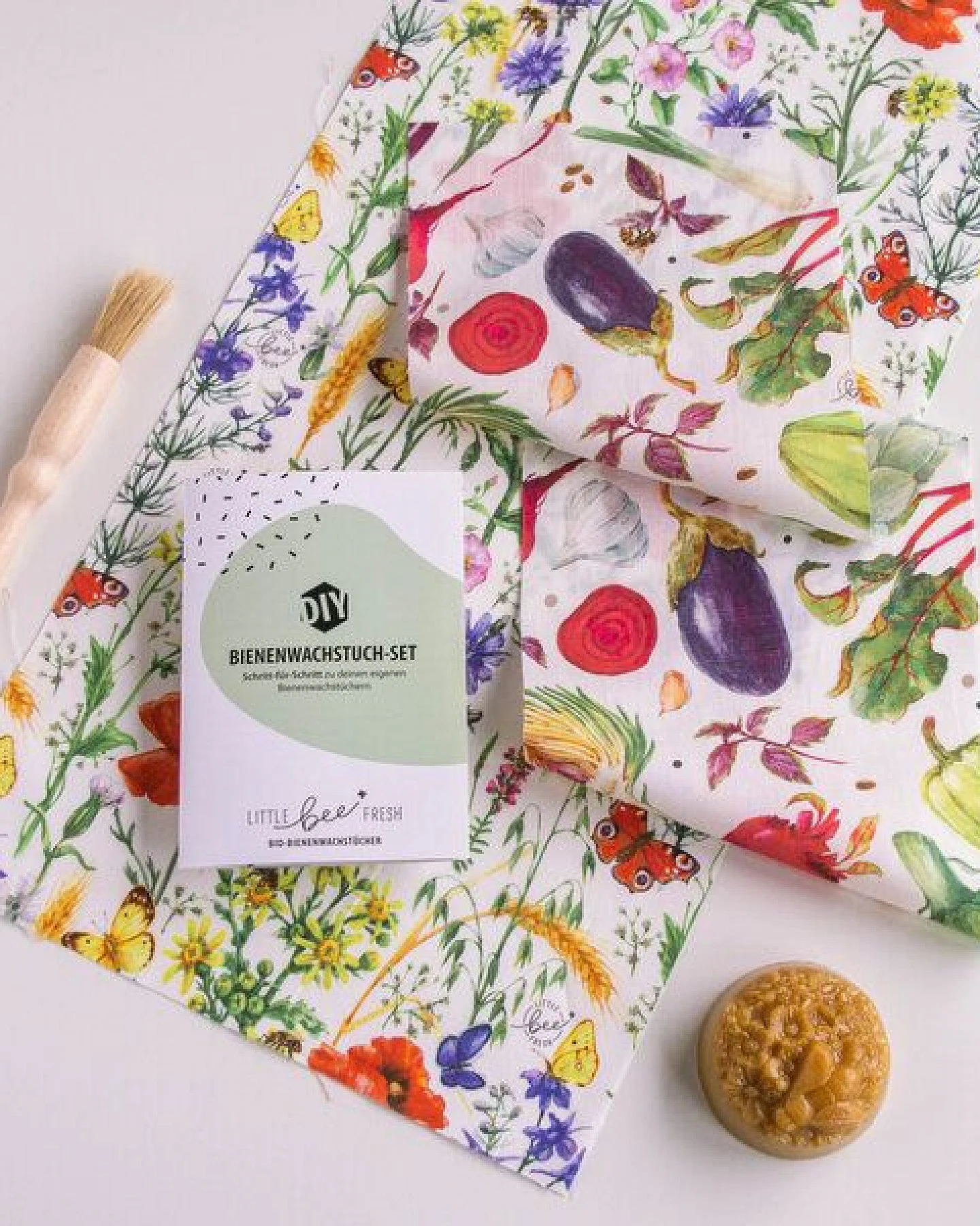 little bee fresh DIY-Box Bio-Bienenwachstücher – Ansicht 3
