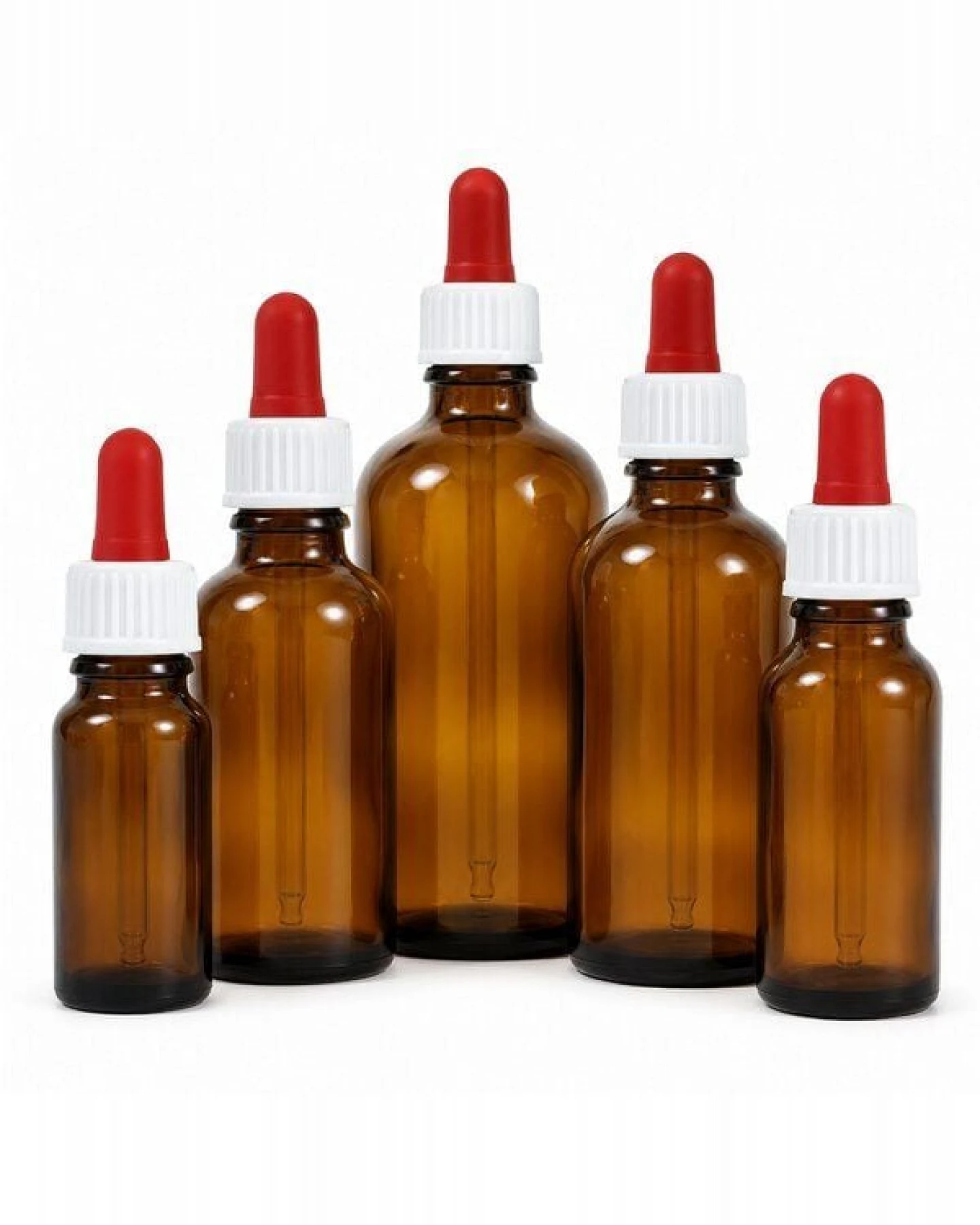 mikken Pipettenflasche braun 10 ml -100 ml Dosierflasche Apothekerflasche – Ansicht 3
