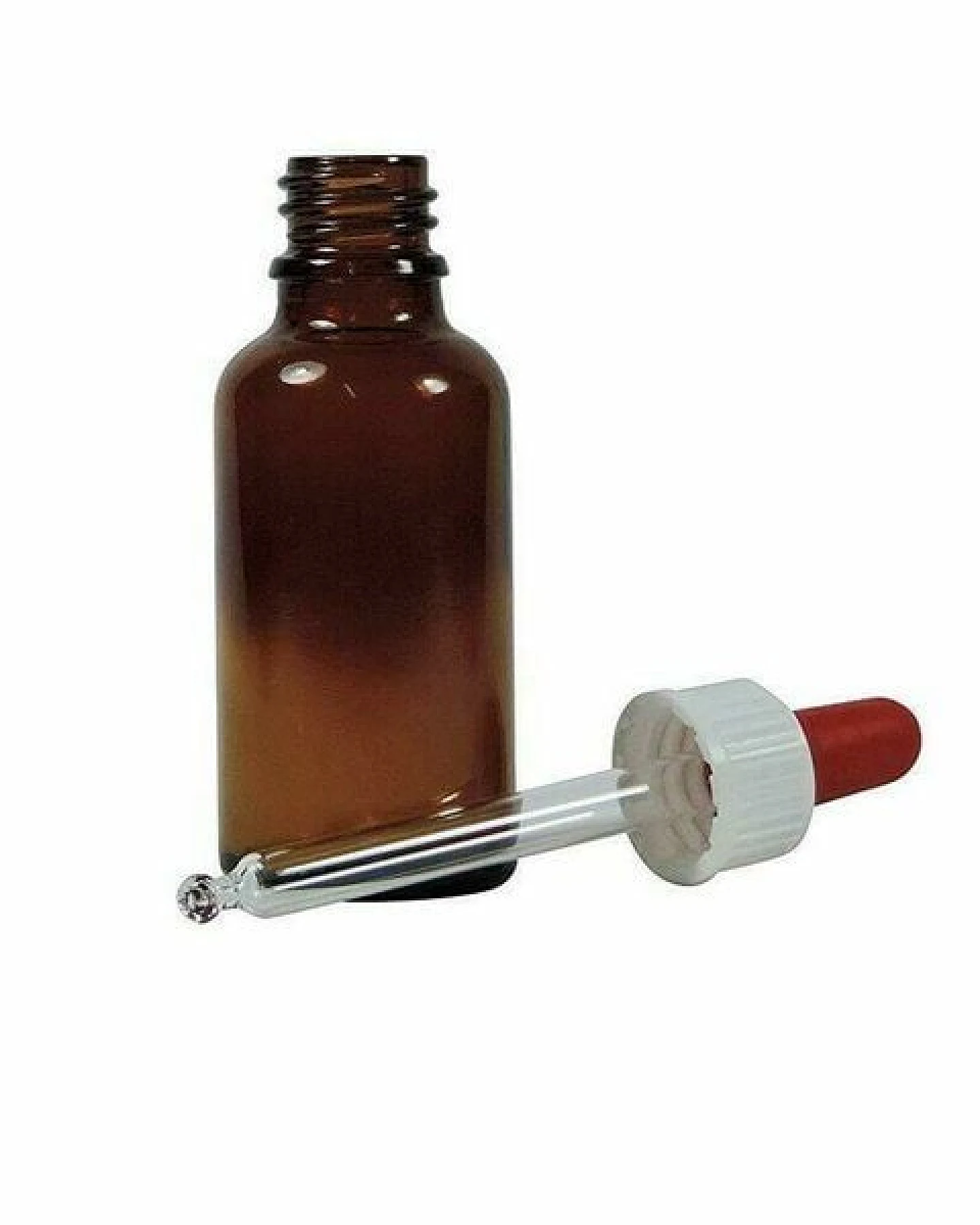 mikken Pipettenflasche braun 10 ml -100 ml Dosierflasche Apothekerflasche – Ansicht 4