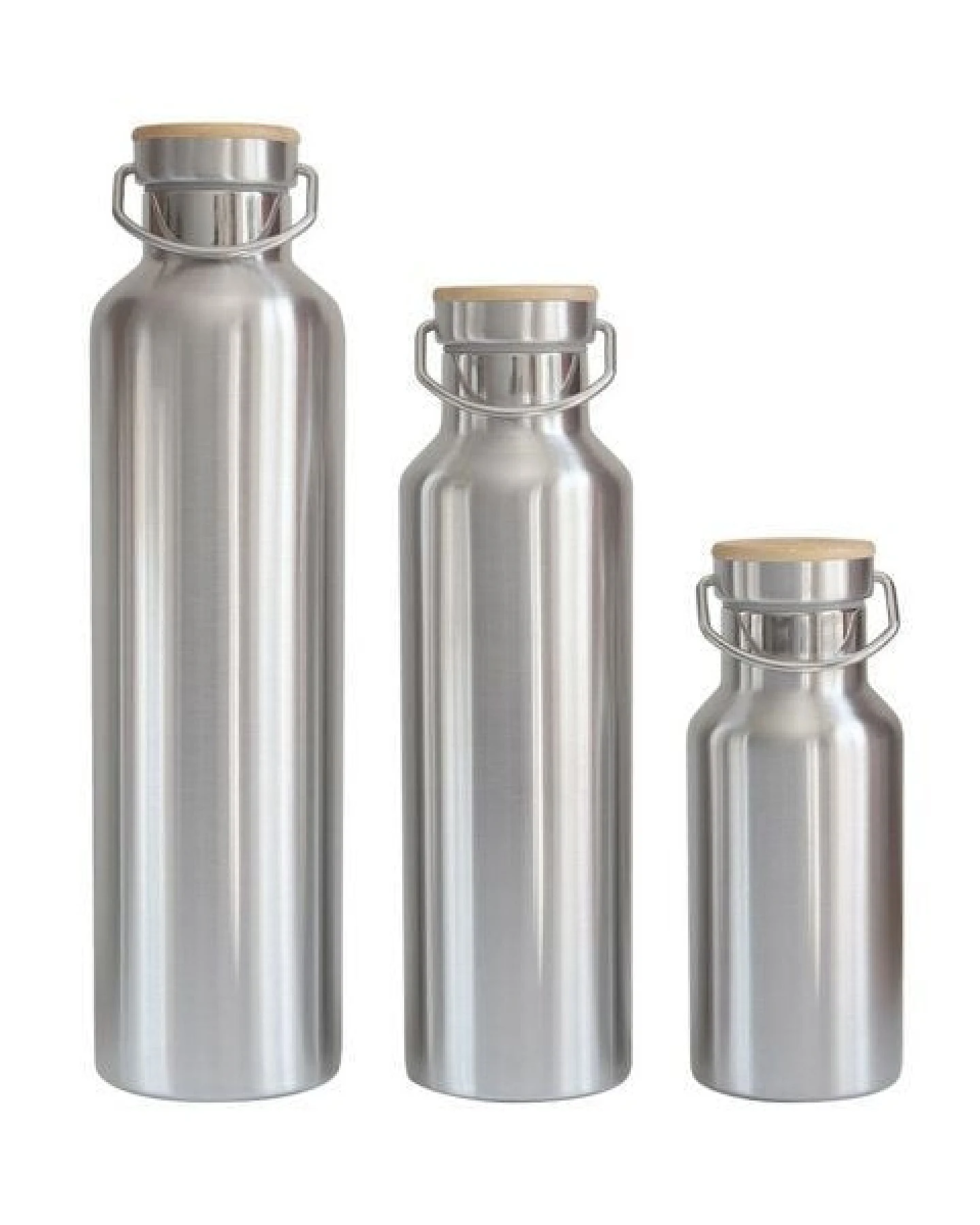 pandoo Wiederverwendbare Edelstahl Trinkflasche – Ansicht 2