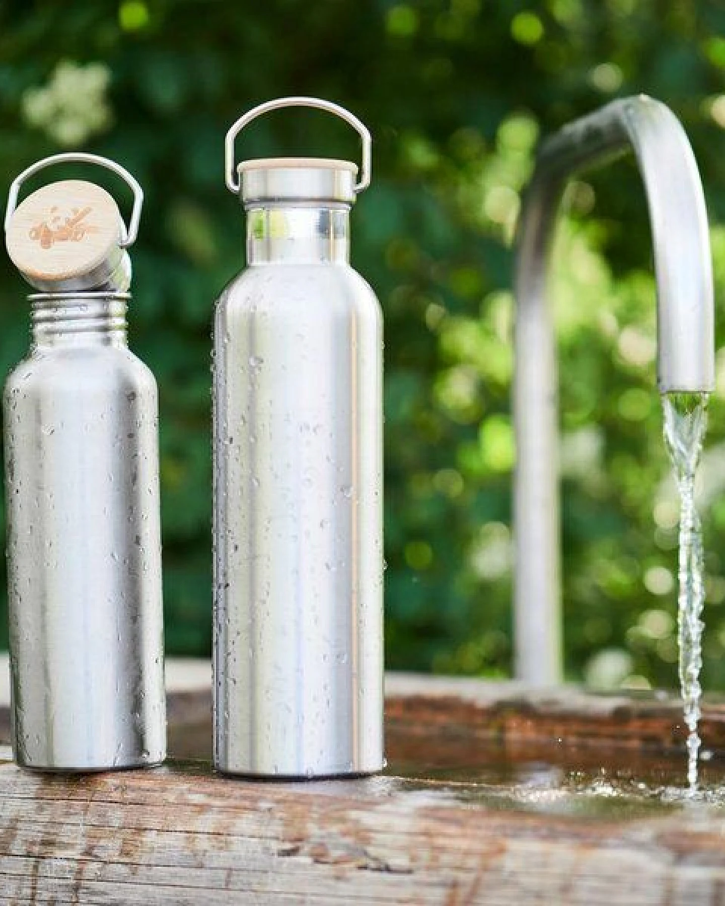 pandoo Wiederverwendbare Edelstahl Trinkflasche – Ansicht 4