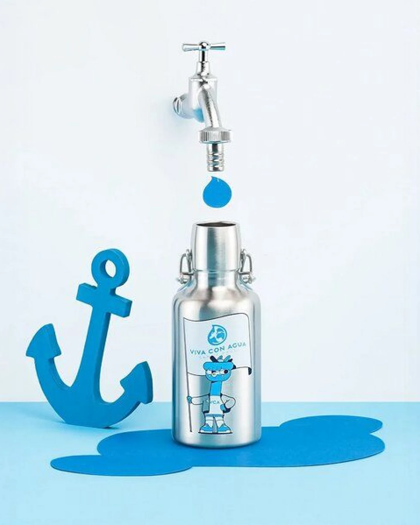 soulbottles 0,5L Soulbottle steel light - alpagua – Ansicht 2