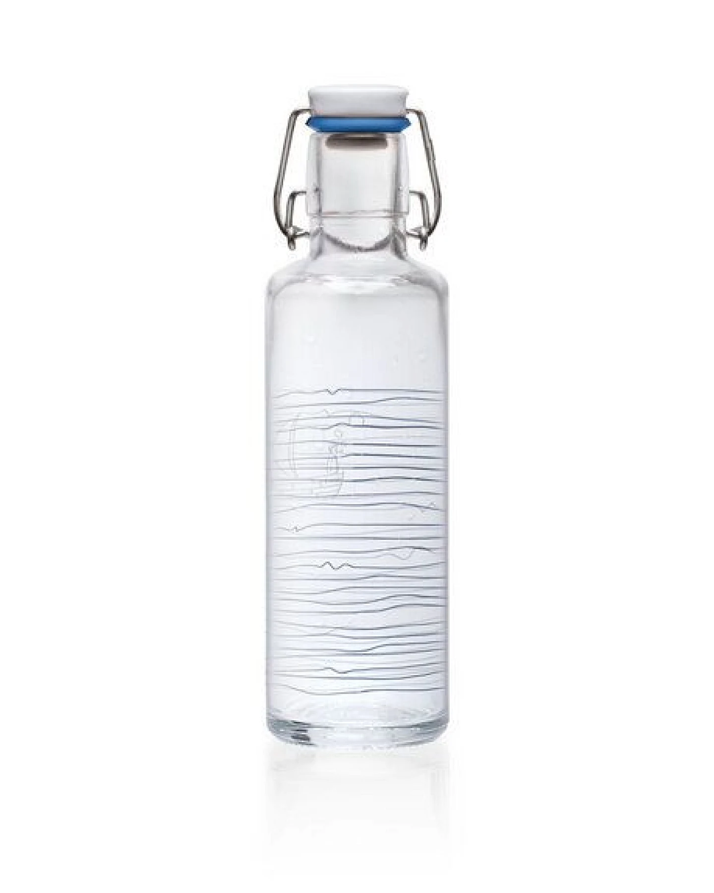 soulbottles soulbottle "heimat wasser" • Trinkflasche aus Glas • 0,6 l • auslaufsicher – Ansicht 2
