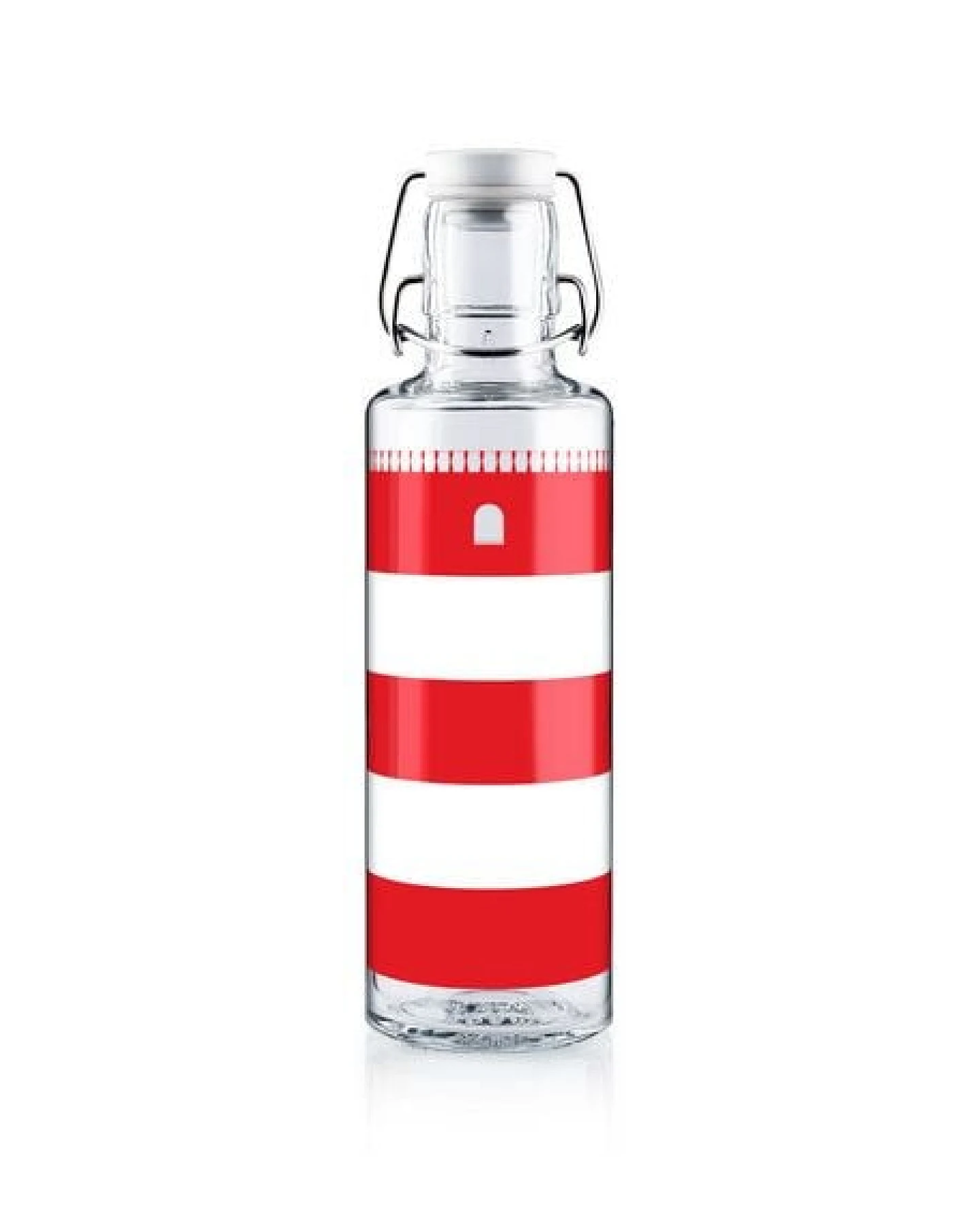 soulbottles soulbottle 0,6l • Glastrinkflasche im Leuchtturm-Design • "lighthouse" – Ansicht 3