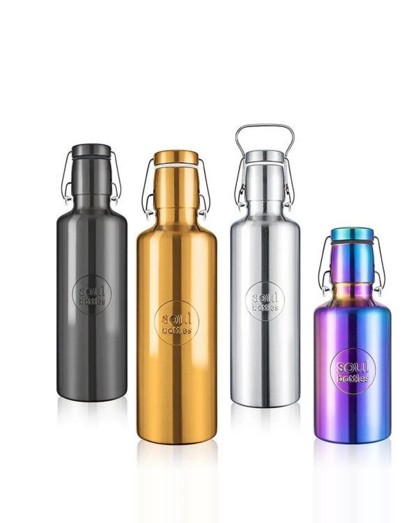 soulbottles soulbottle steel light • Trinkflasche aus Edelstahl – Ansicht 2